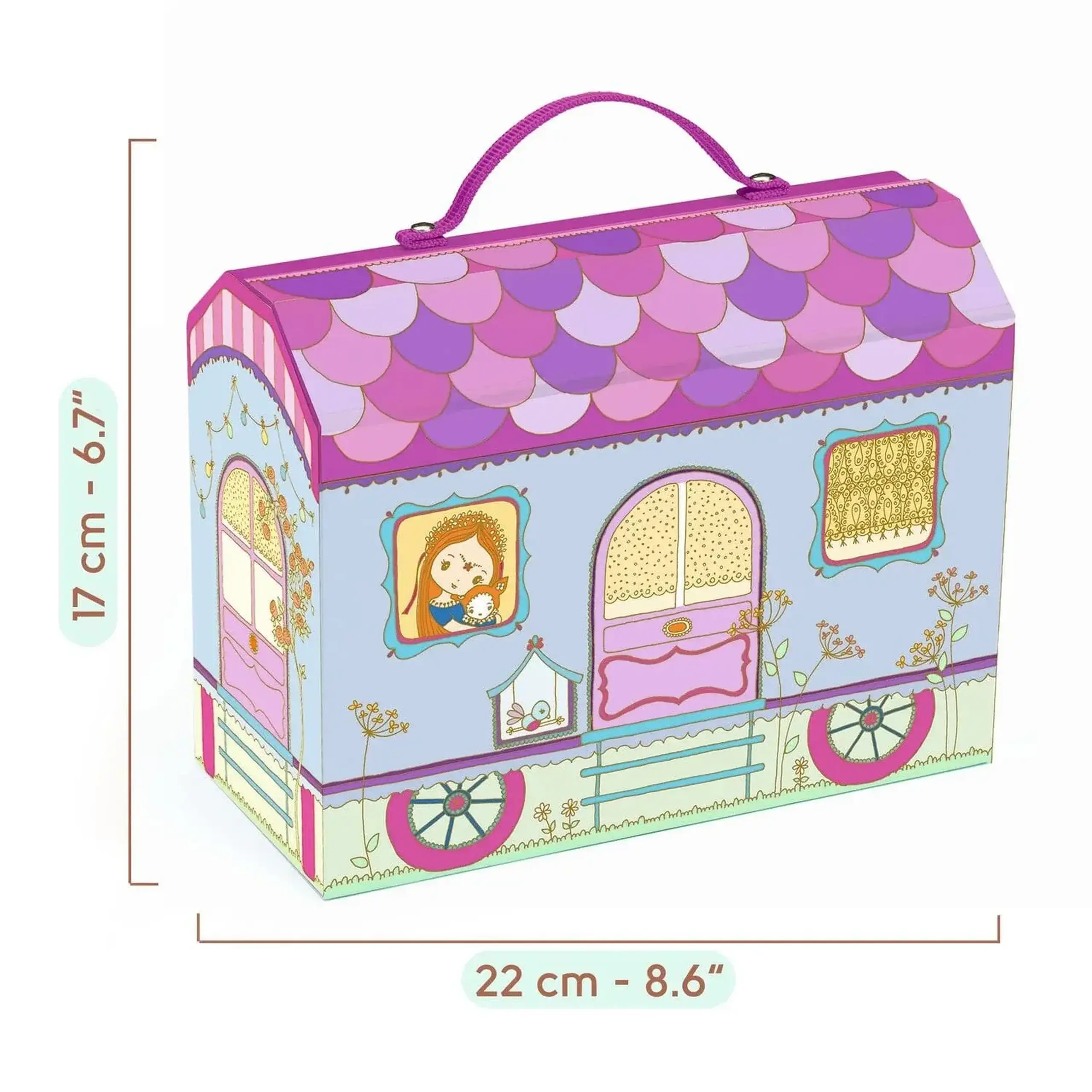 Căsuță Tinyly Bluchka & Indie — Djeco