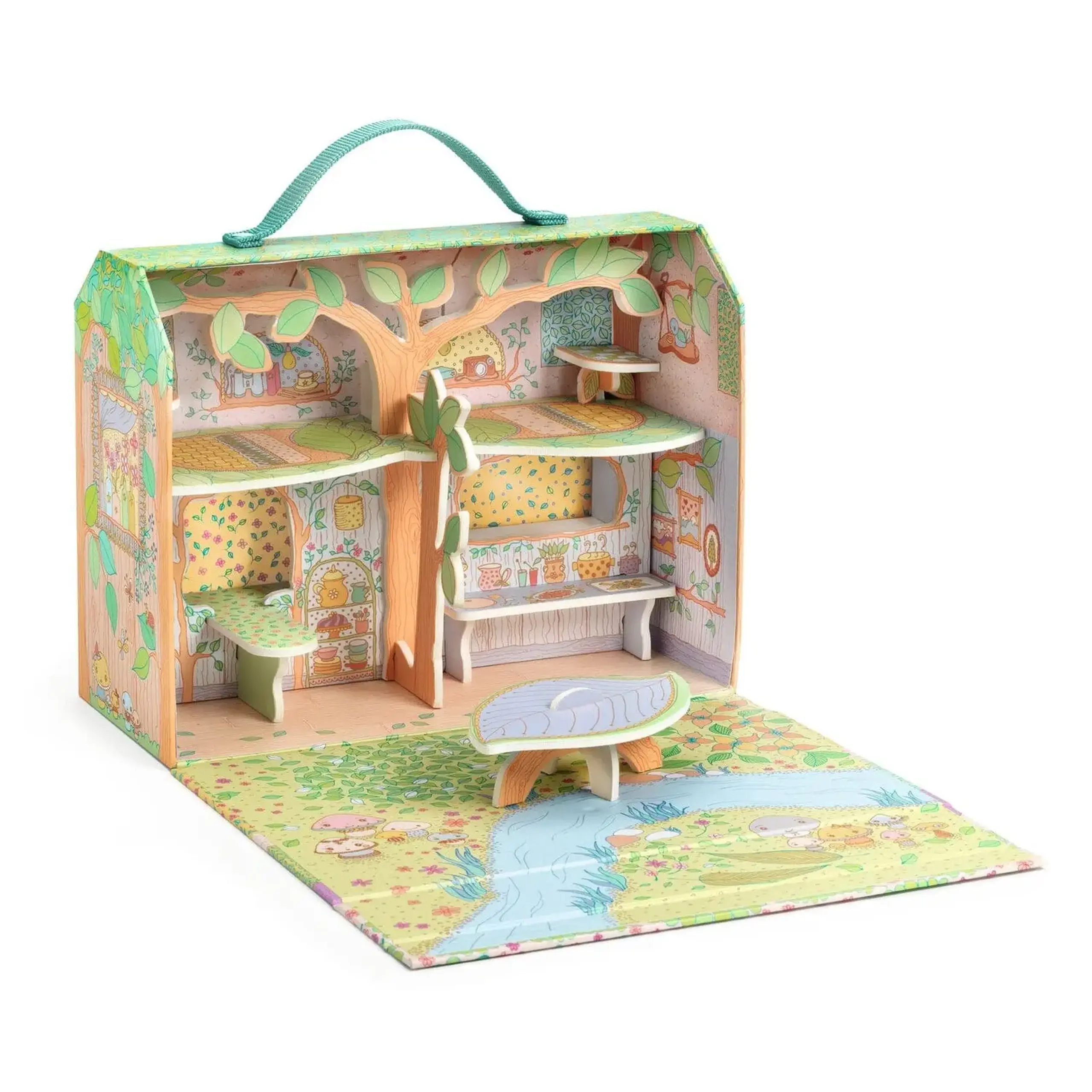 Căsuță Tinyly Sylvia & Fox — Djeco