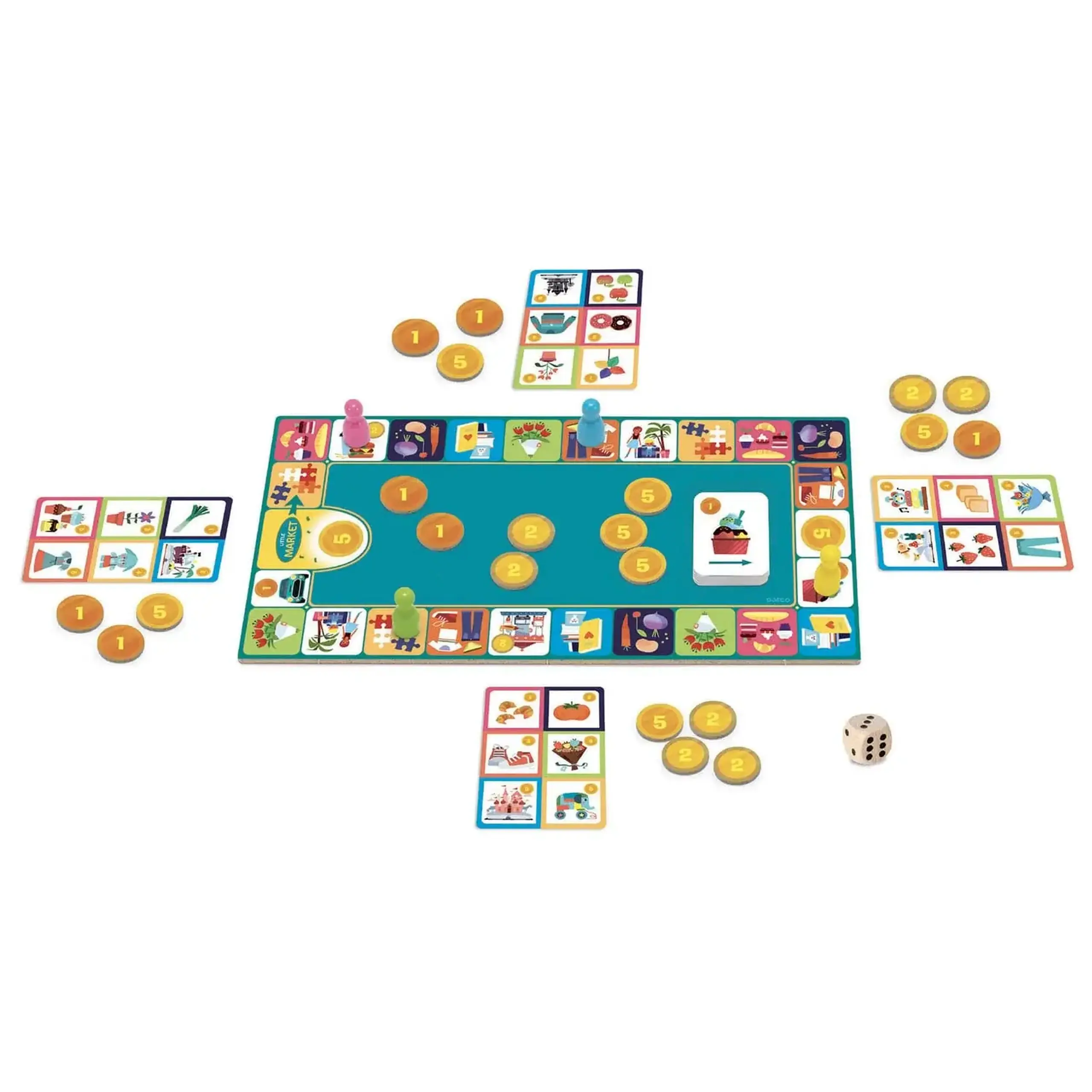 Joc educativ P'tit Market — Djeco