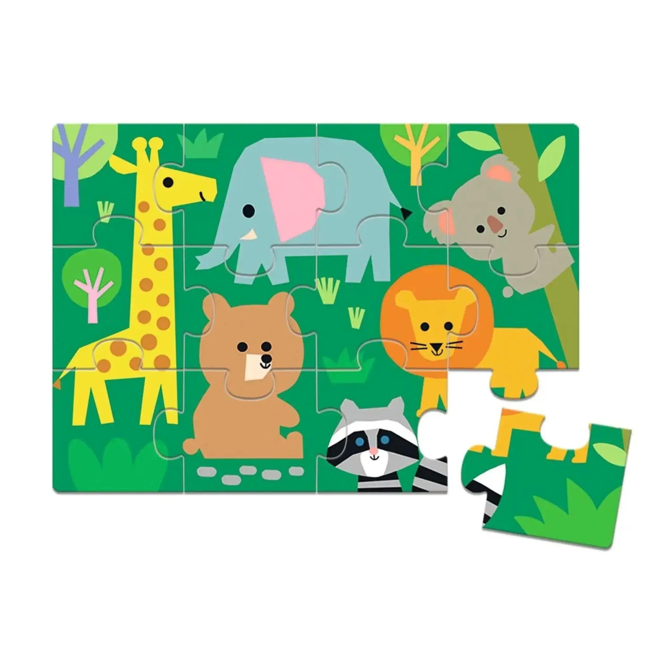 Set cu 5 jocuri educative Animale sălbatice — Djeco