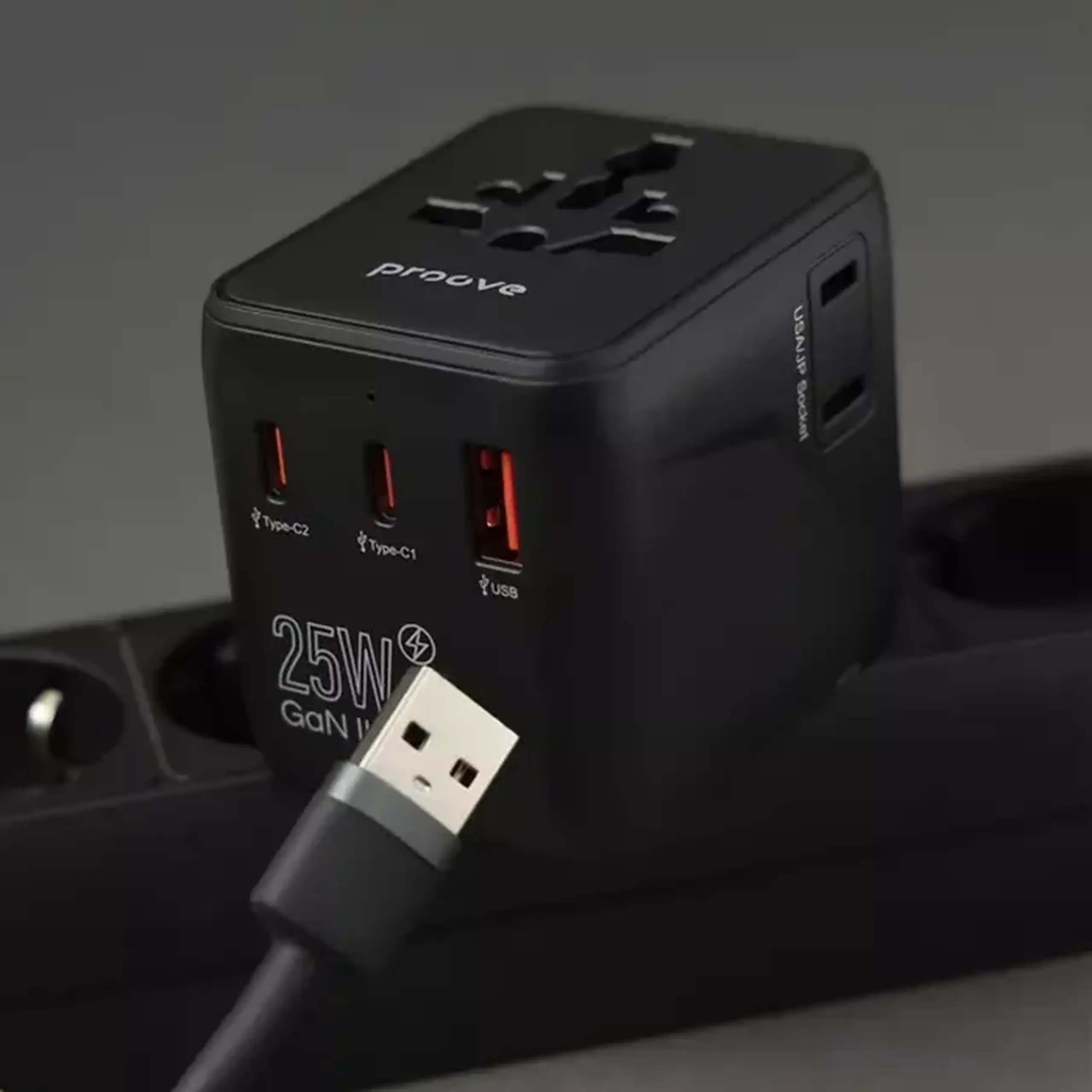 Încărcător Proove Trip, 25W, Negru