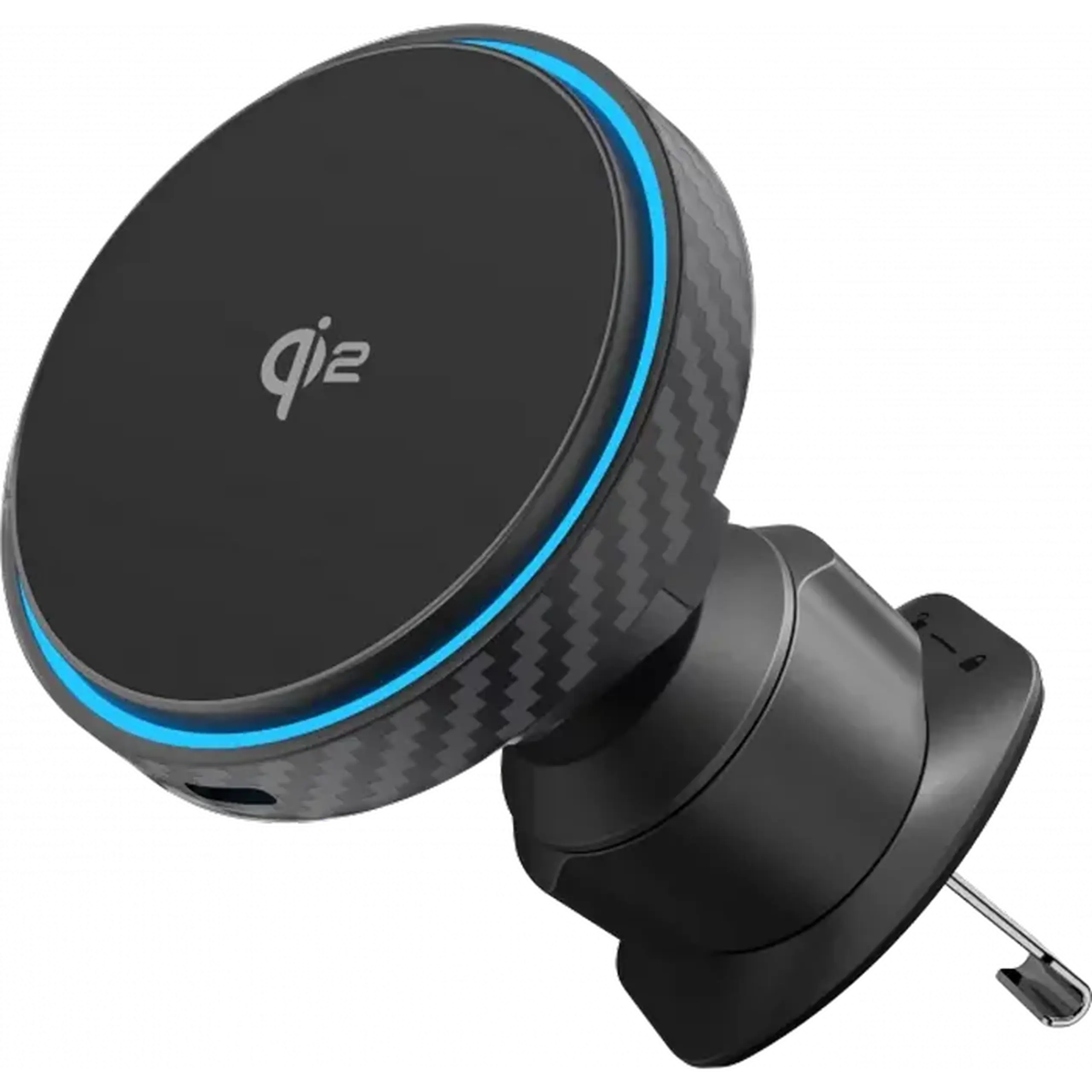 Suport Auto Proove Graphite Circle Qi2, Negru