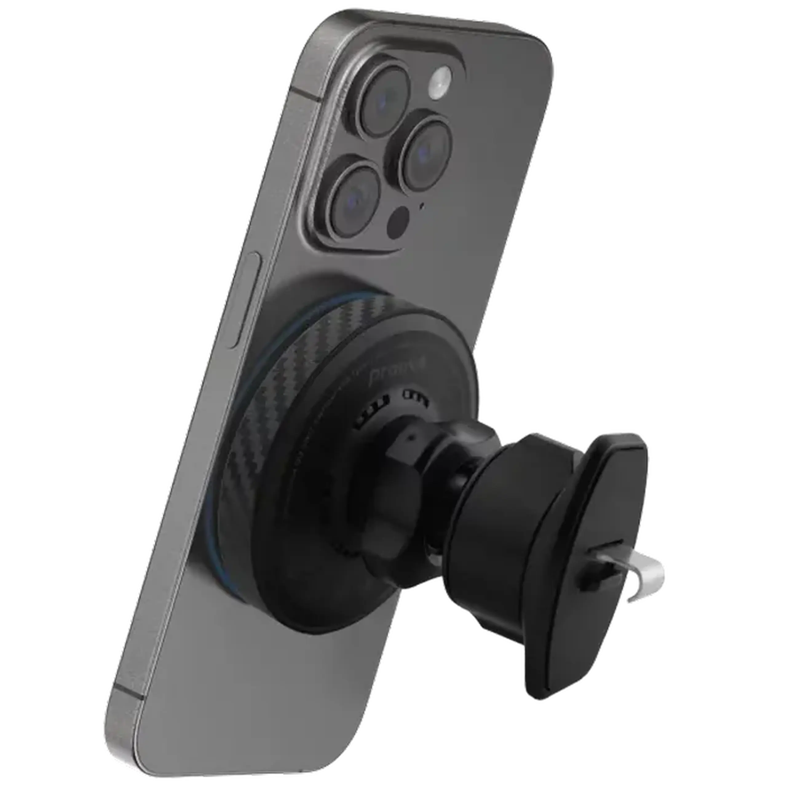 Suport Auto Proove Graphite Circle Qi2, Negru