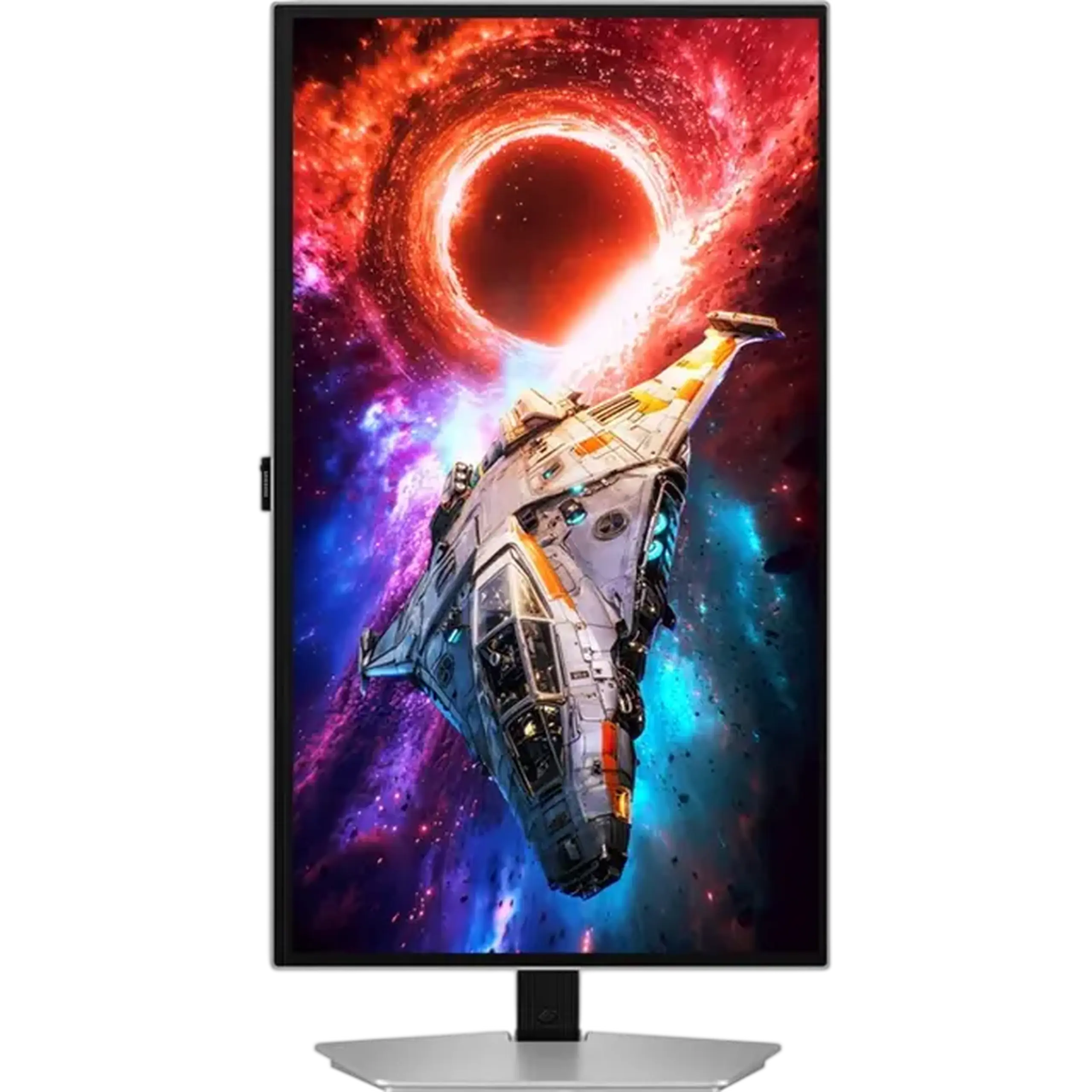 27" Monitor Gaming Samsung S27HG802, QLED 3840x2160 4K UHD, Argintiu