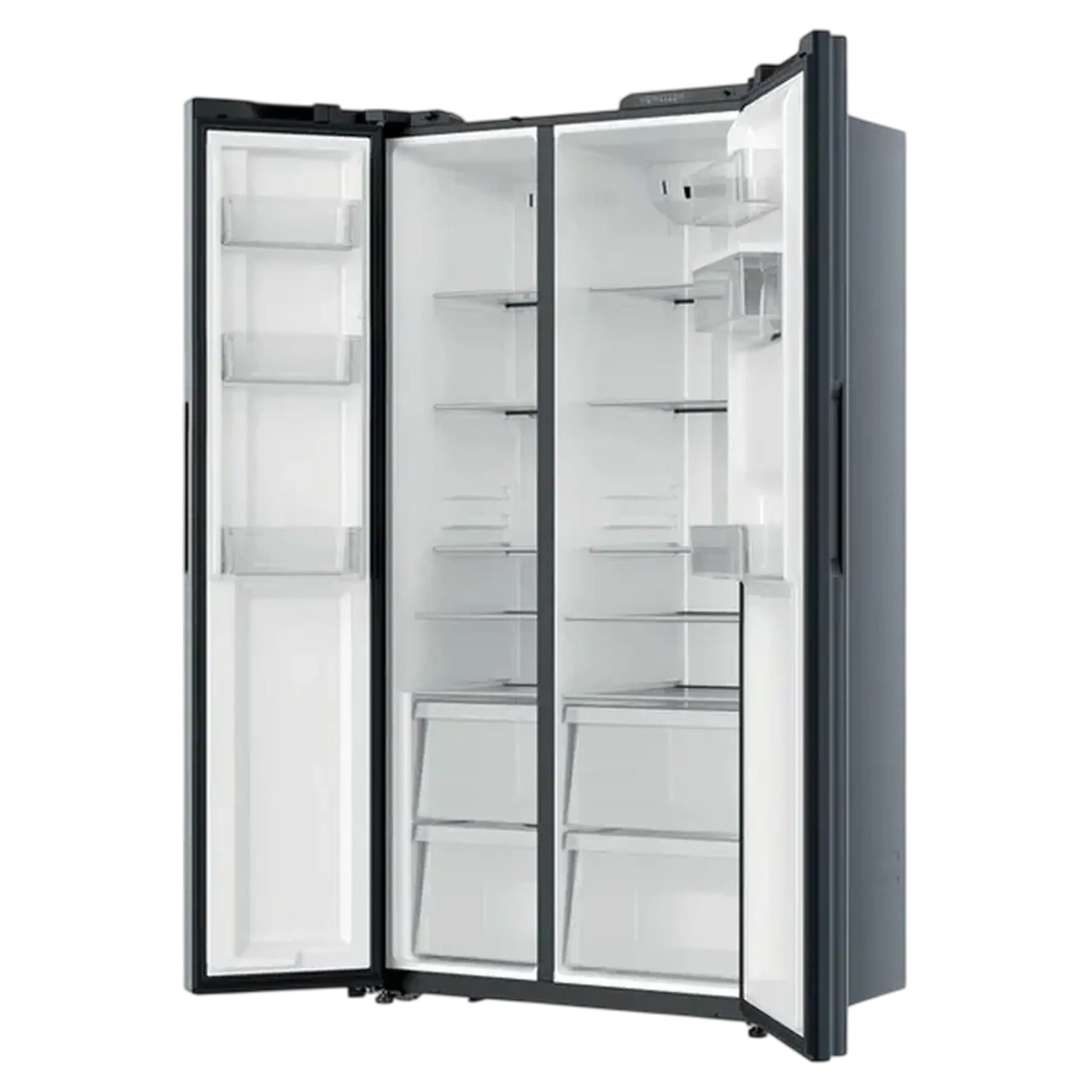 Frigider Candy CNSQ2T918EWX, Oțel inoxidabil