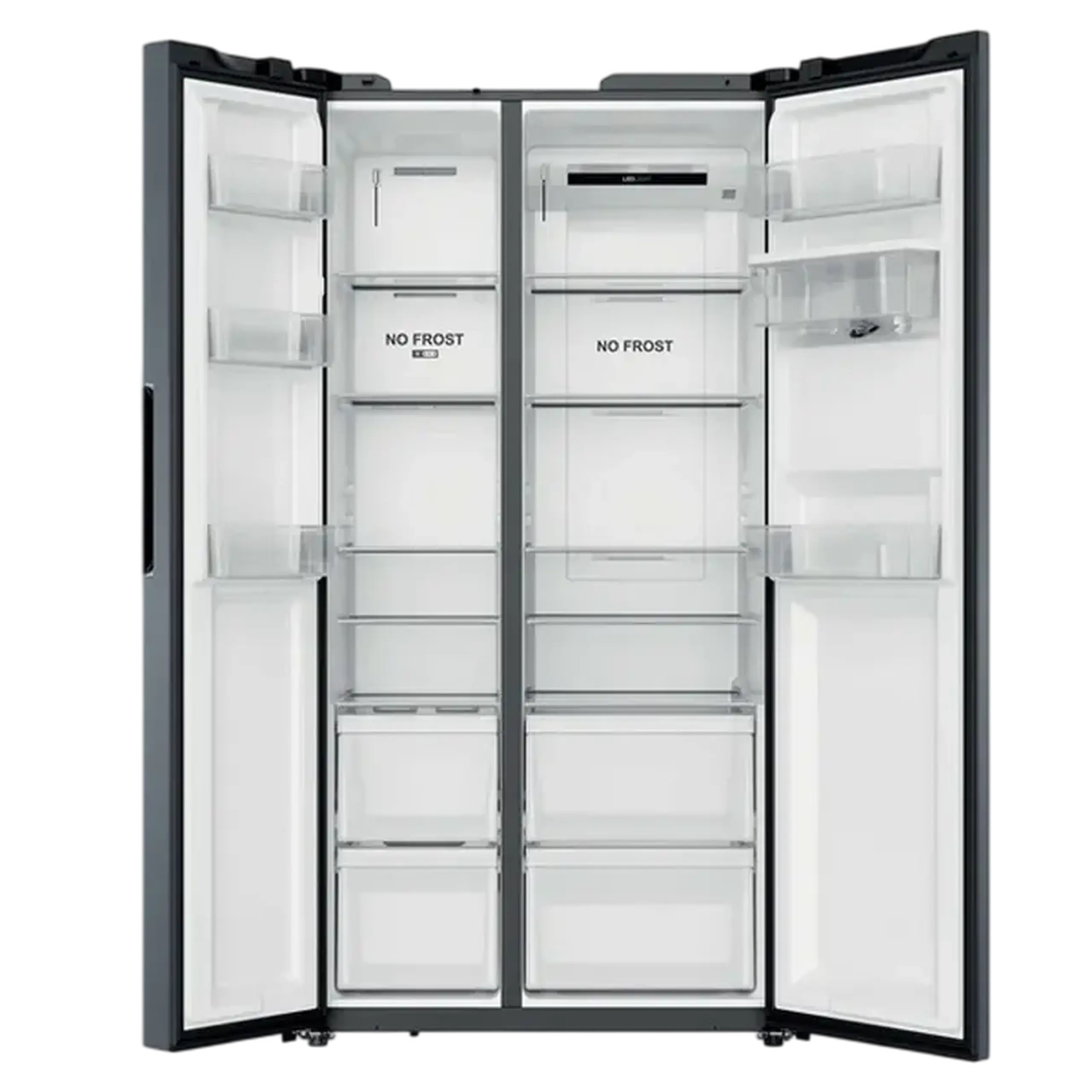Frigider Candy CNSQ2T918EWX, Oțel inoxidabil