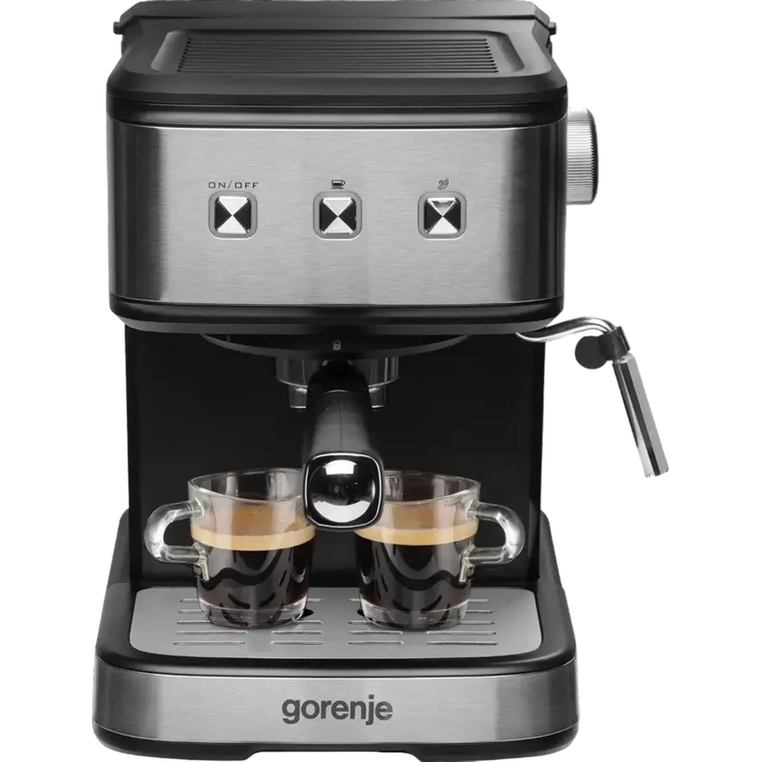 Cafetiera manuala Gorenje ESCM12MBK, 850W, Negru