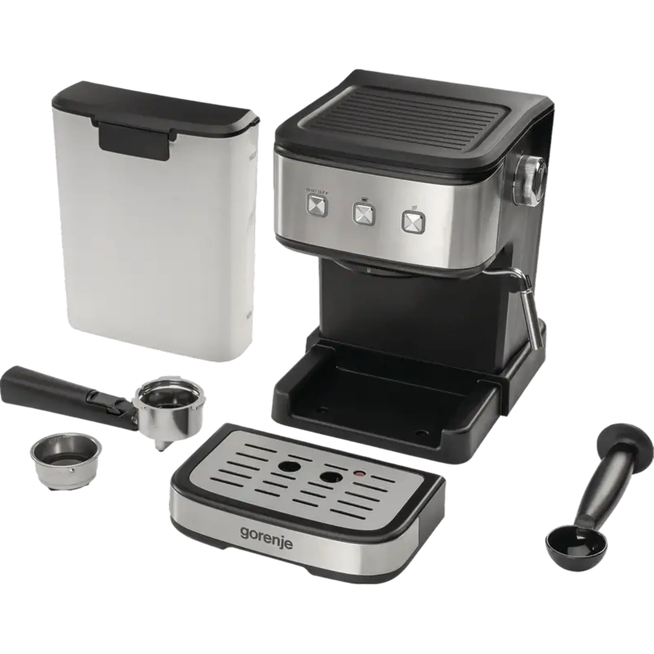 Cafetiera manuala Gorenje ESCM12MBK, 850W, Negru