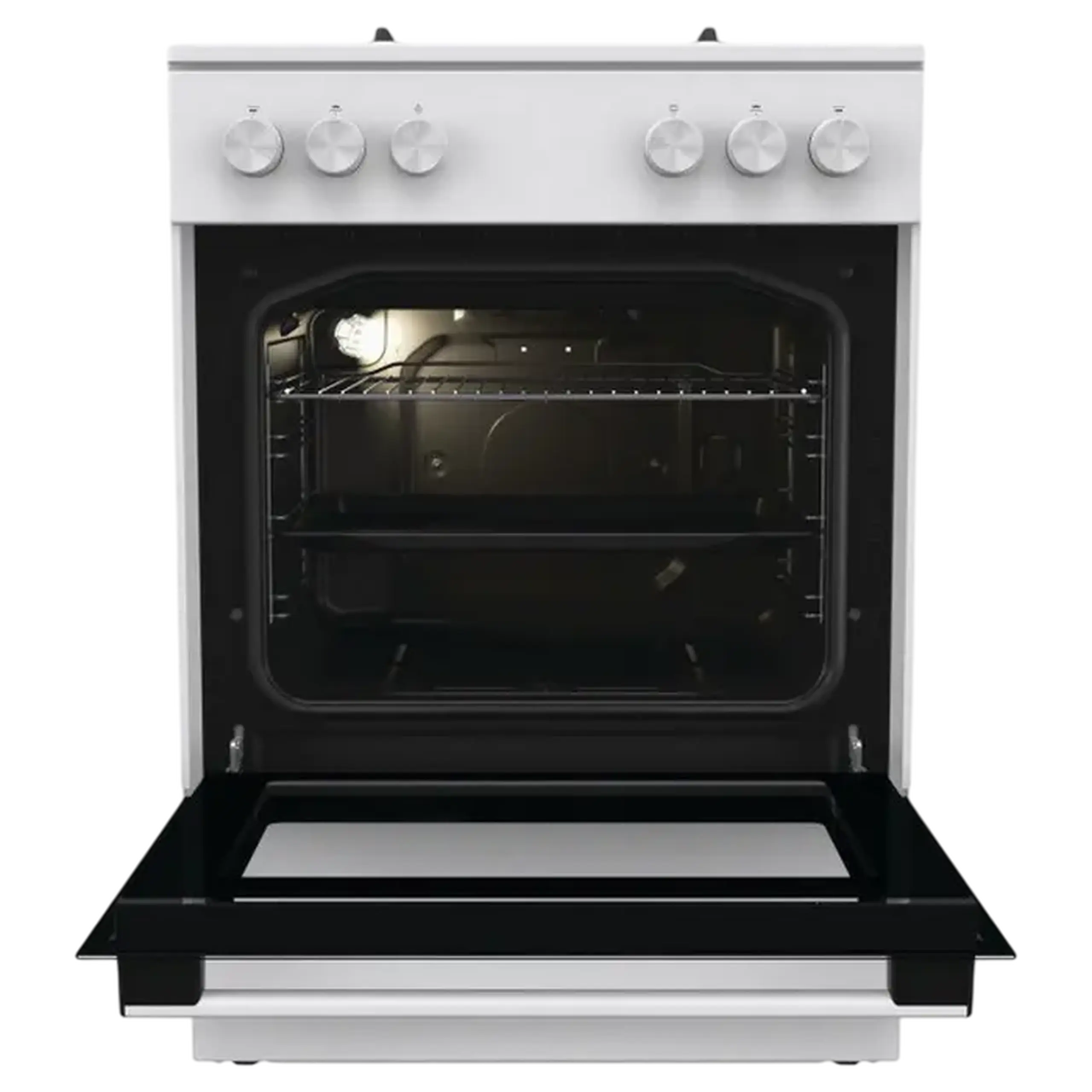 Plită pe gaz Gorenje GG6A10WFFM, Alb