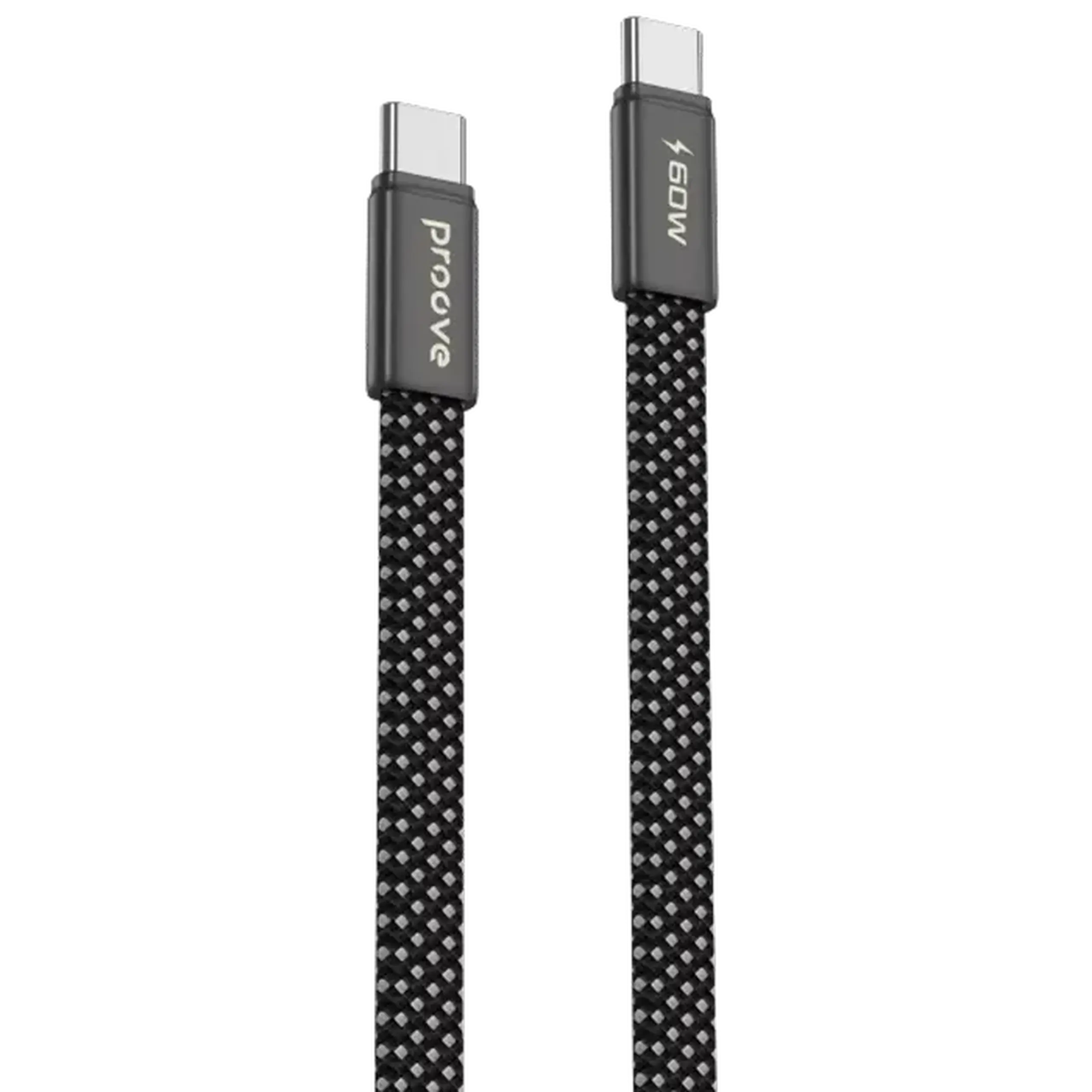 Cablu încărcare și sincronizare Proove AirLine, USB Type-C/USB Type-C, 1m, Negru