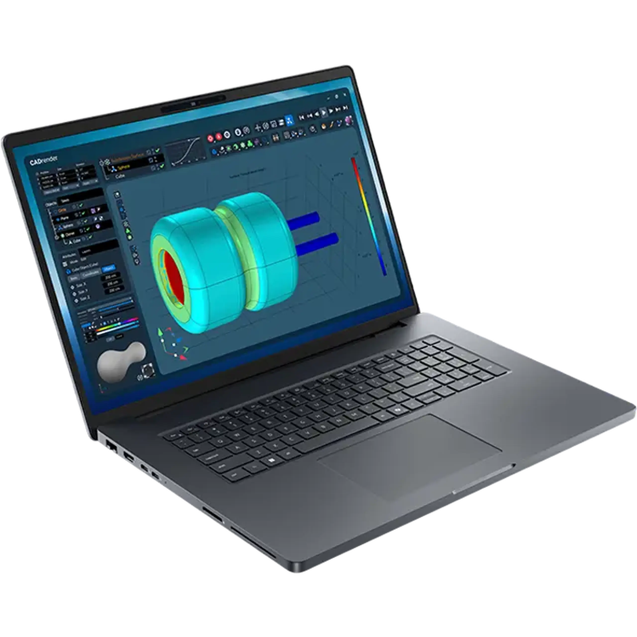 Laptop Business 18" DELL Pro Max 18 Plus MB18250, Magnetite, Intel Core 9 285HX, 64GB/1024GB, Windows 11 Pro