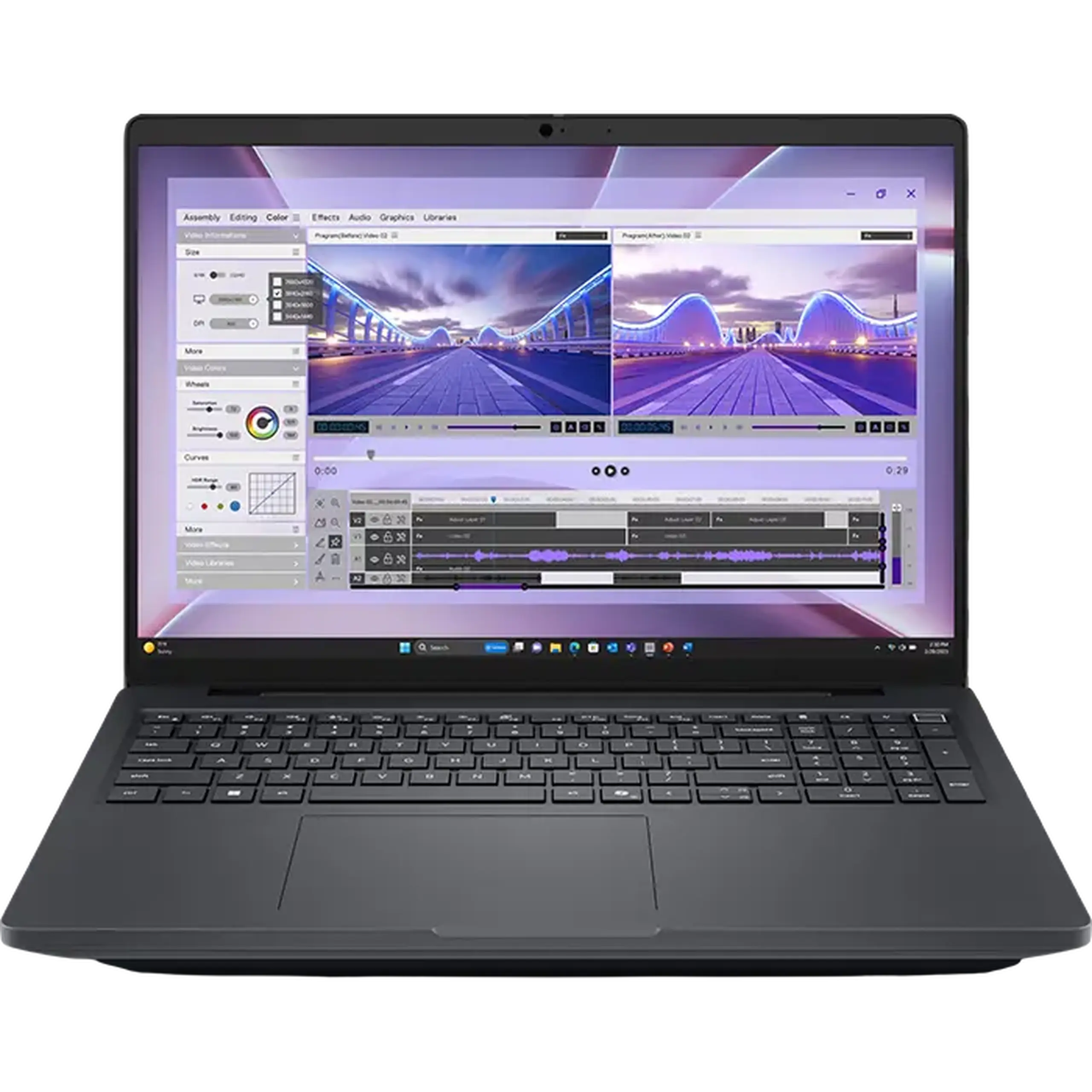 Laptop Business 16" DELL Pro Max 16 MC16250, Magnetite, Intel Core 7 265H, 32GB/1024GB, Windows 11 Pro