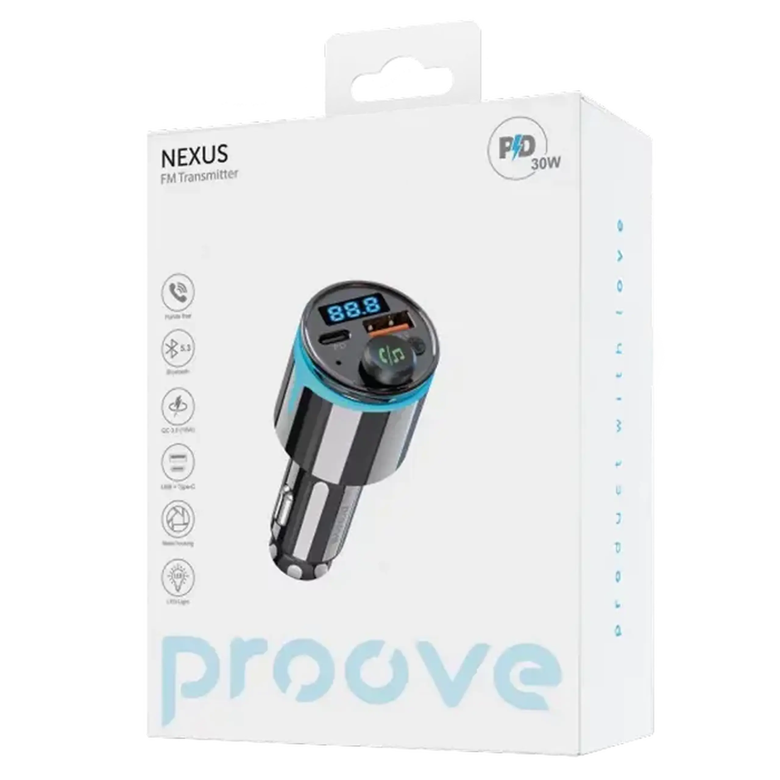 Modulator FM Proove Nexus, Negru