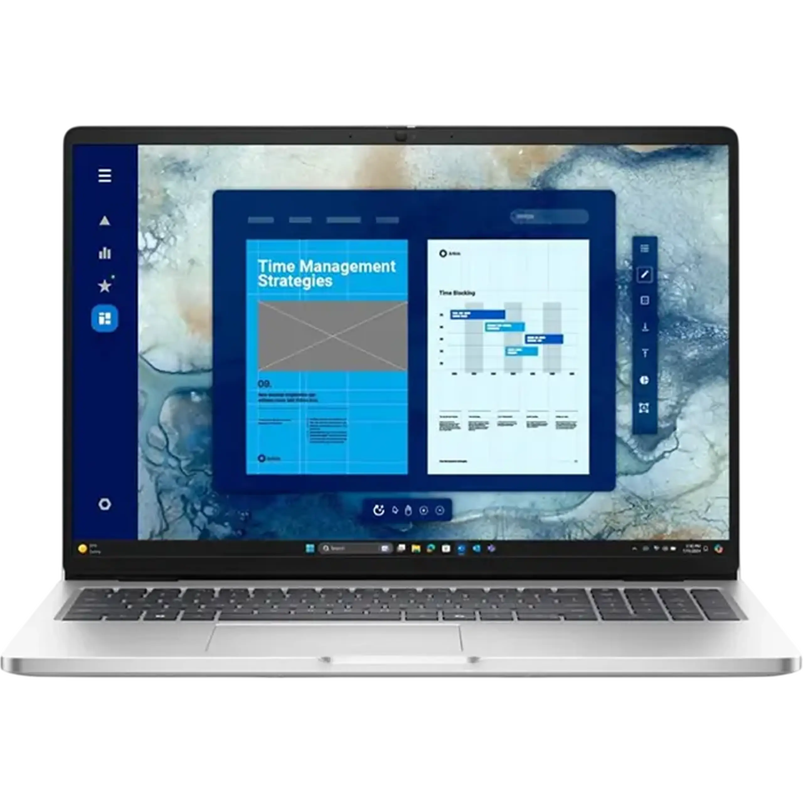 Laptop Business 16" DELL Pro 16 PC16250, Platinum Silver, Intel Core 5 235U, 32GB/512GB, Windows 11 Pro