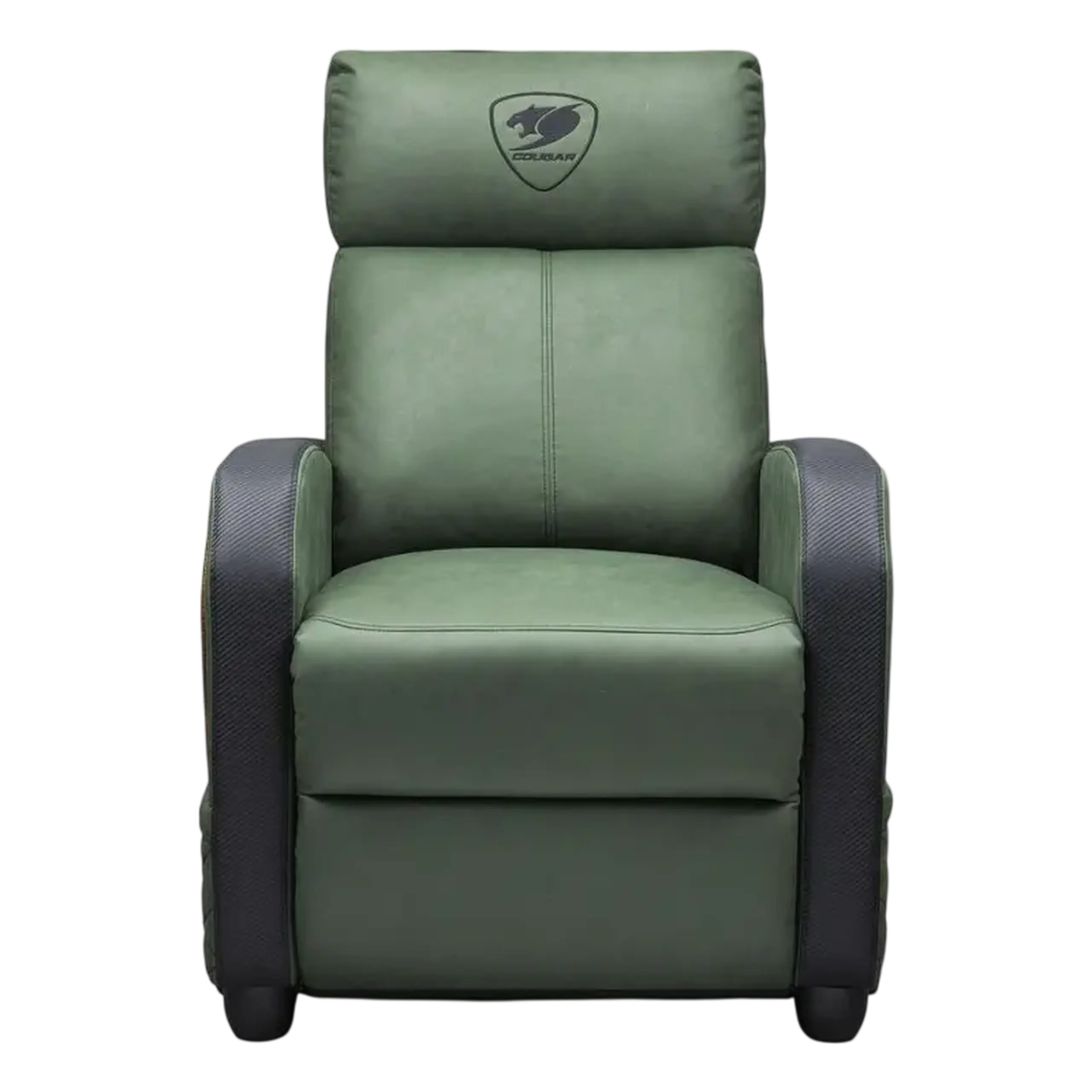 Scaun Gaming Cougar Ranger Elite, Țesătură, PU Piele, Army Green