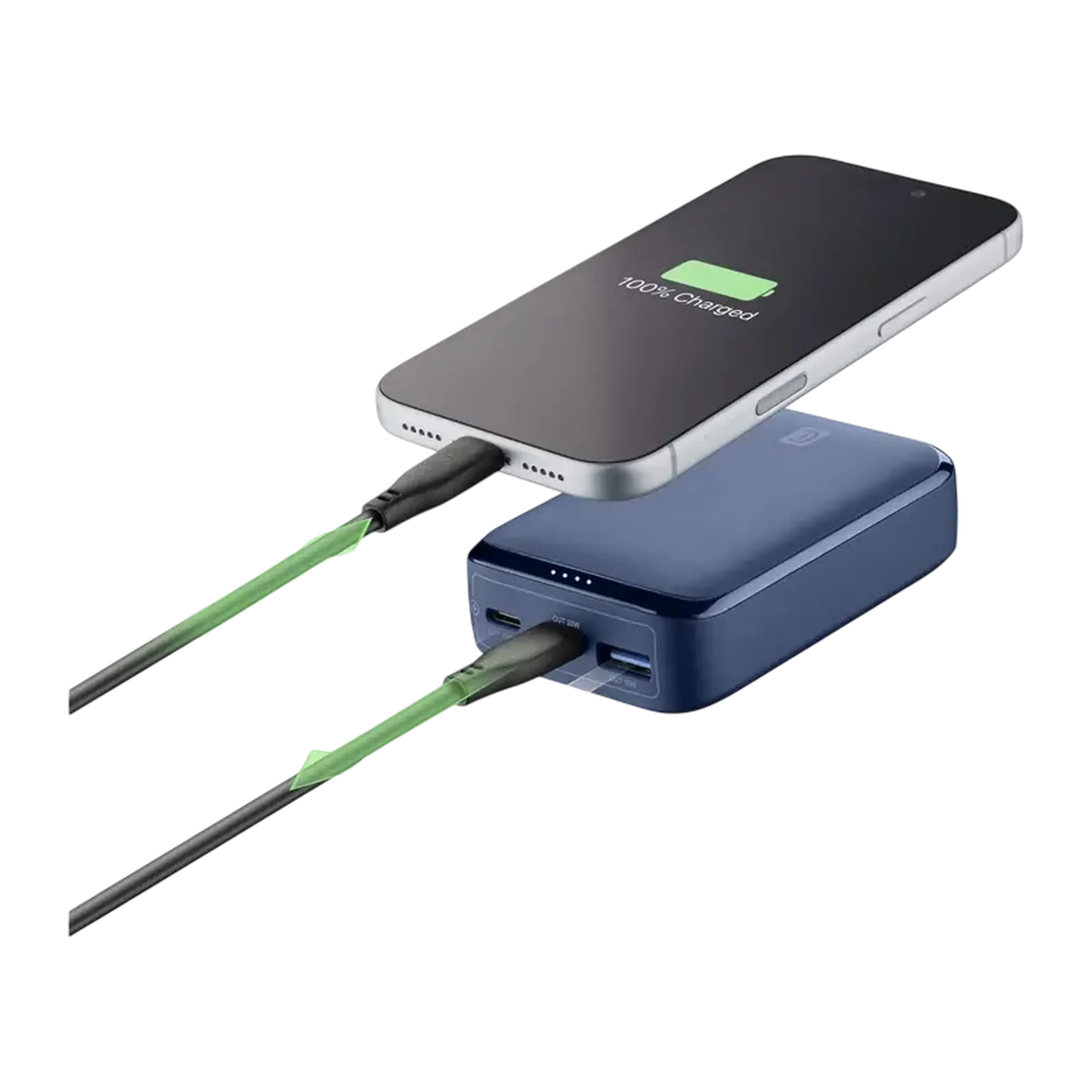 Acumulator extern Cellularline Essence Promo, 10000mAh, Albastru