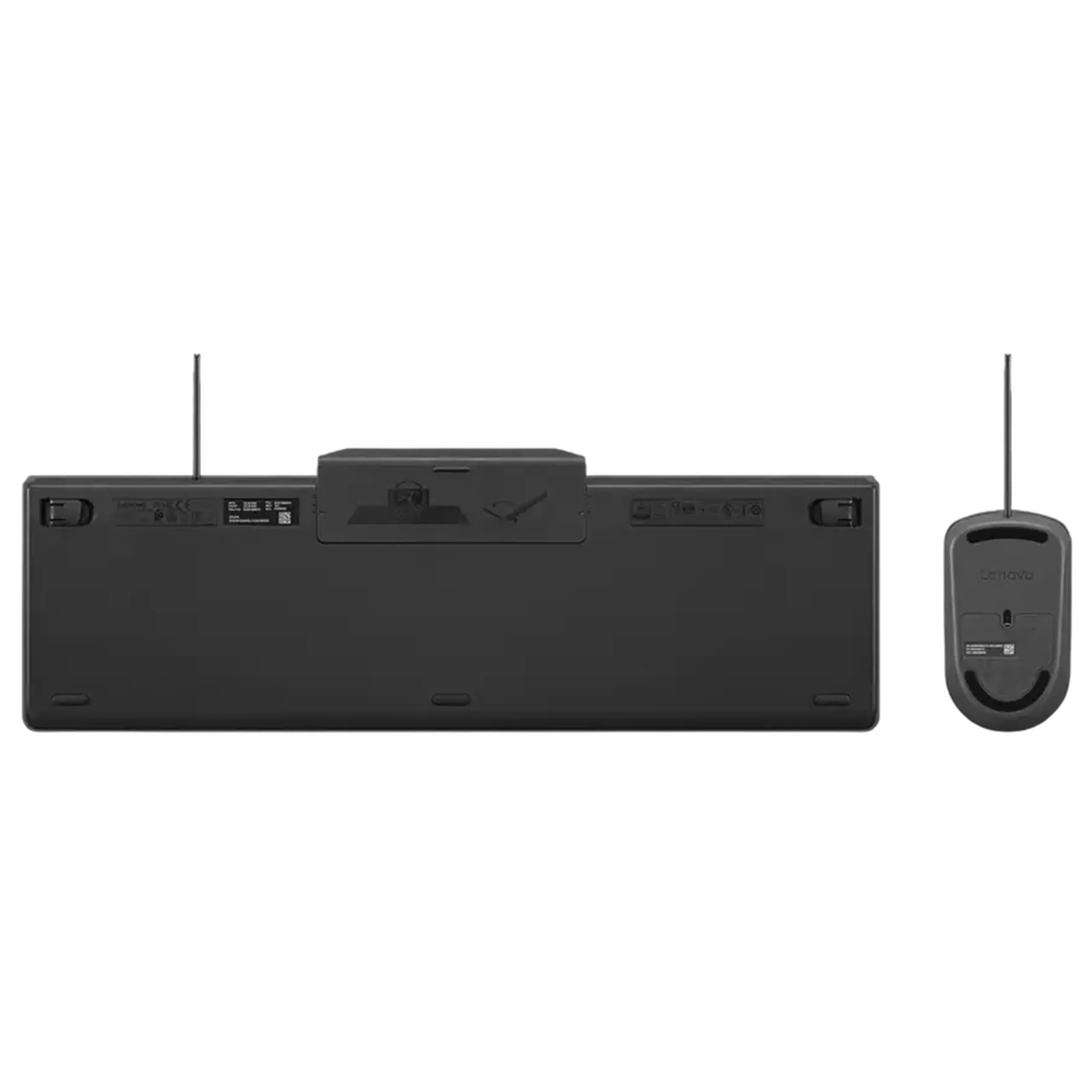 Set Tastatură + Mouse Lenovo 310, Cu fir, Luna Grey