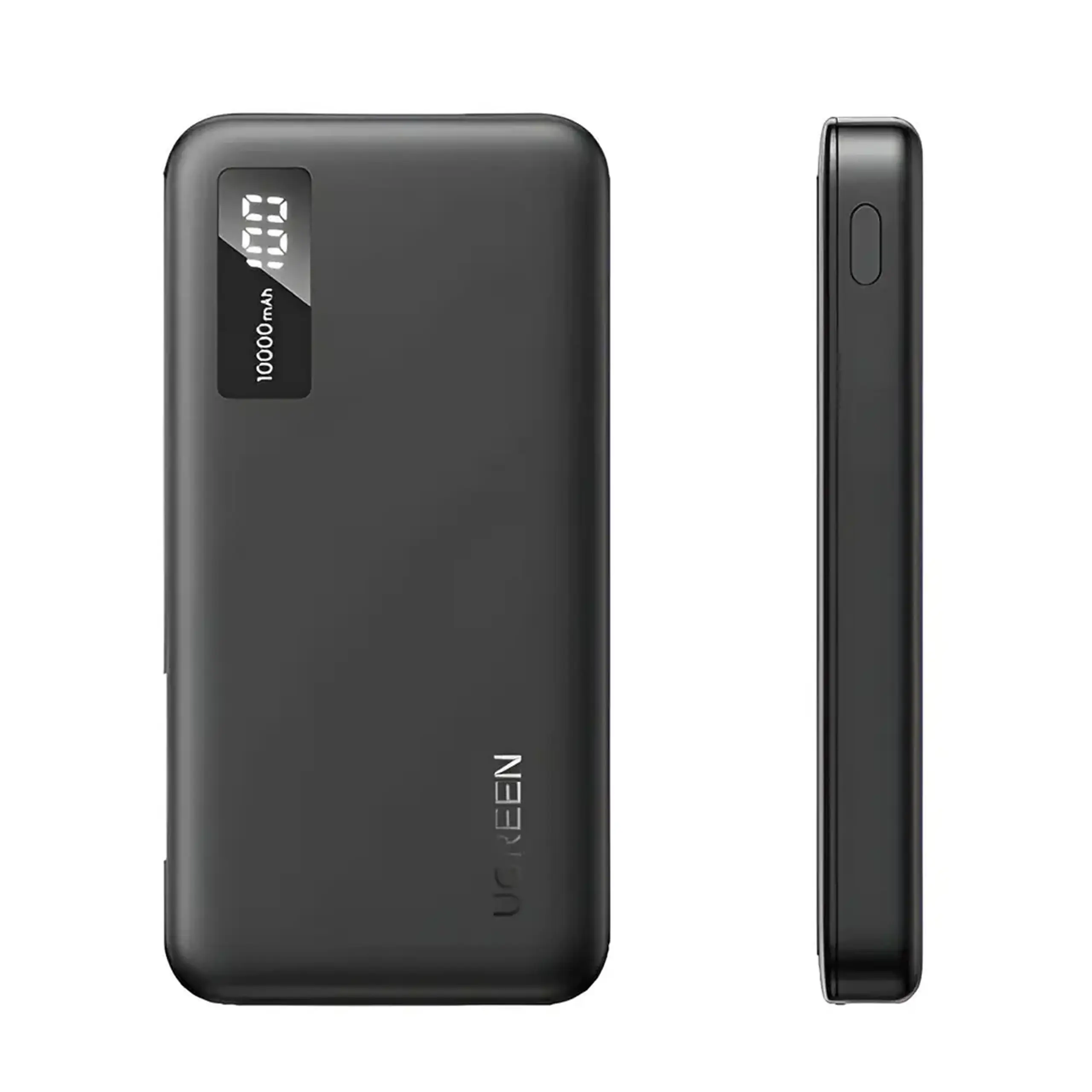 UGREEN Power Bank with Digital Display, 10000mAh, 22,5W, Black