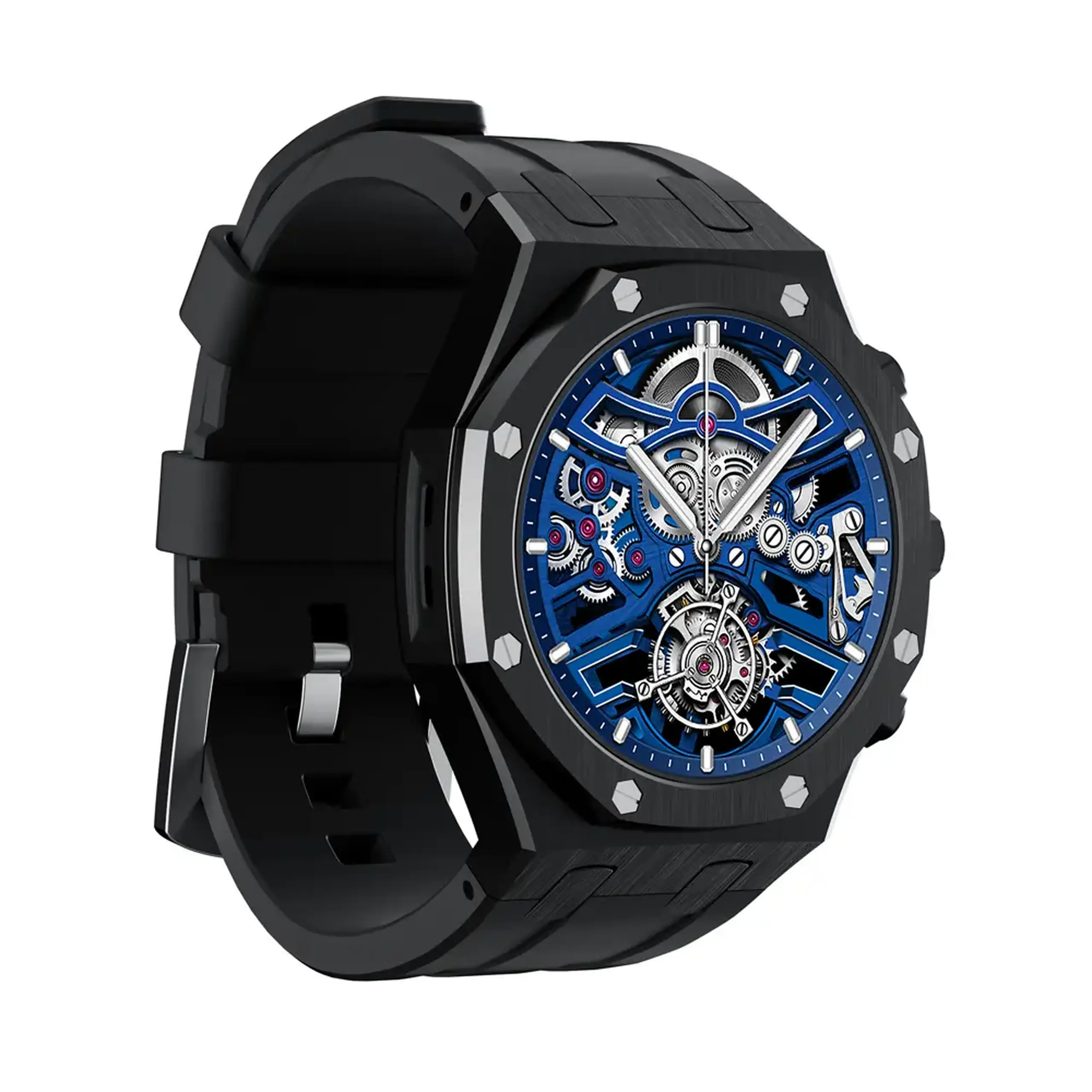 Charome Smart Watch HD Call T12 Amoled, Black