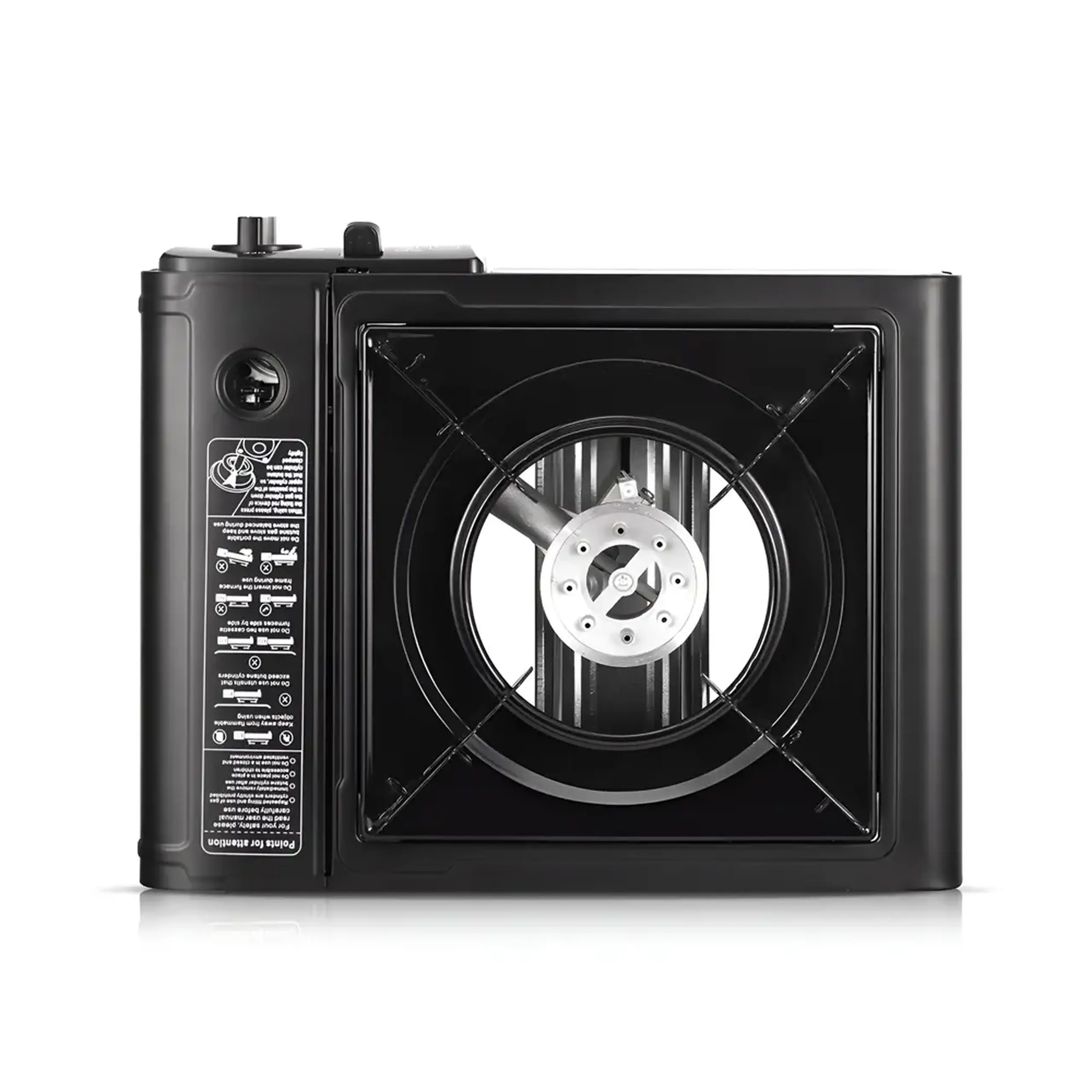 Raf Portable Gas Stove R.8111, Black