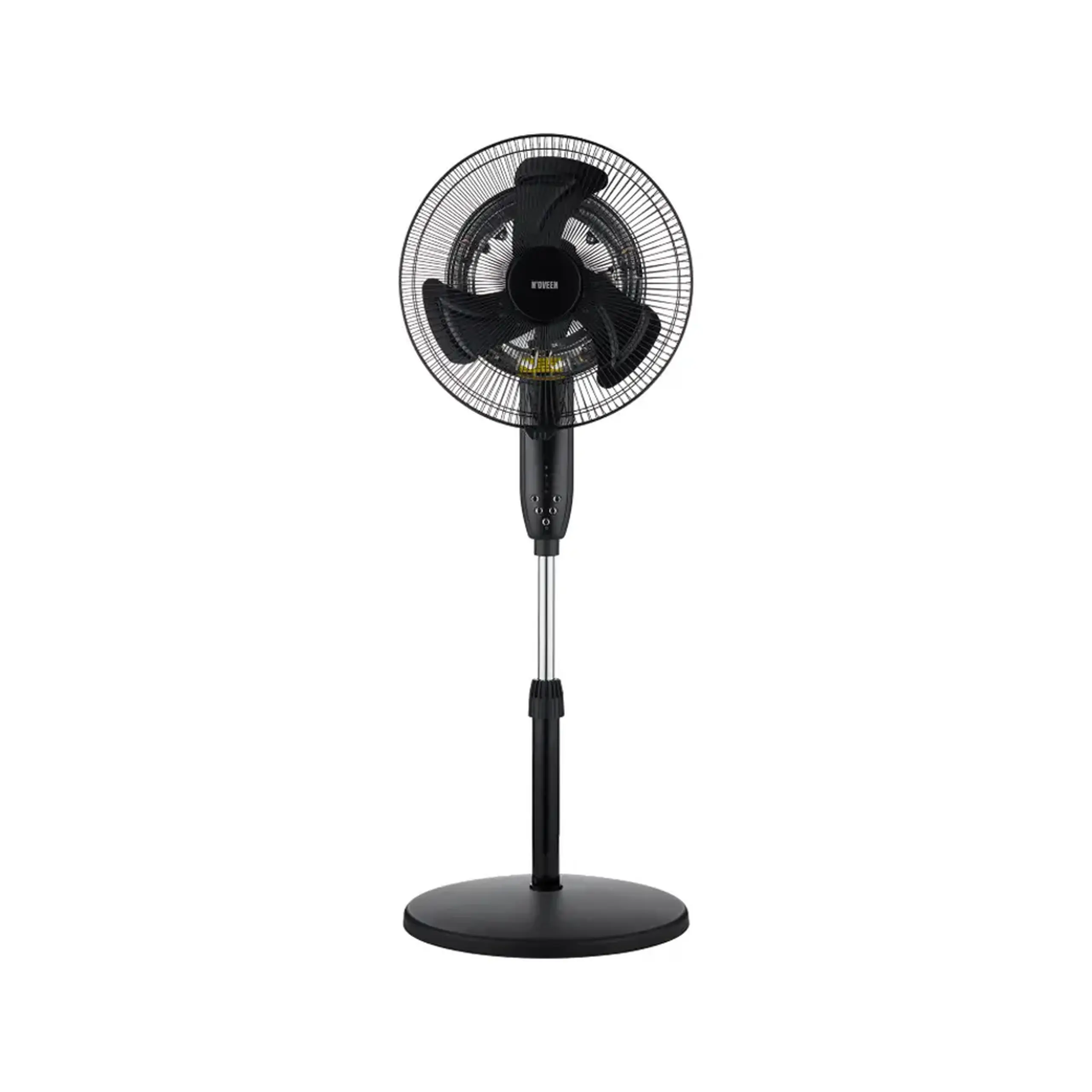 NOVEEN Standing Fan F740 2in1 with heating function Smart Tuya 16''/40cm, Black