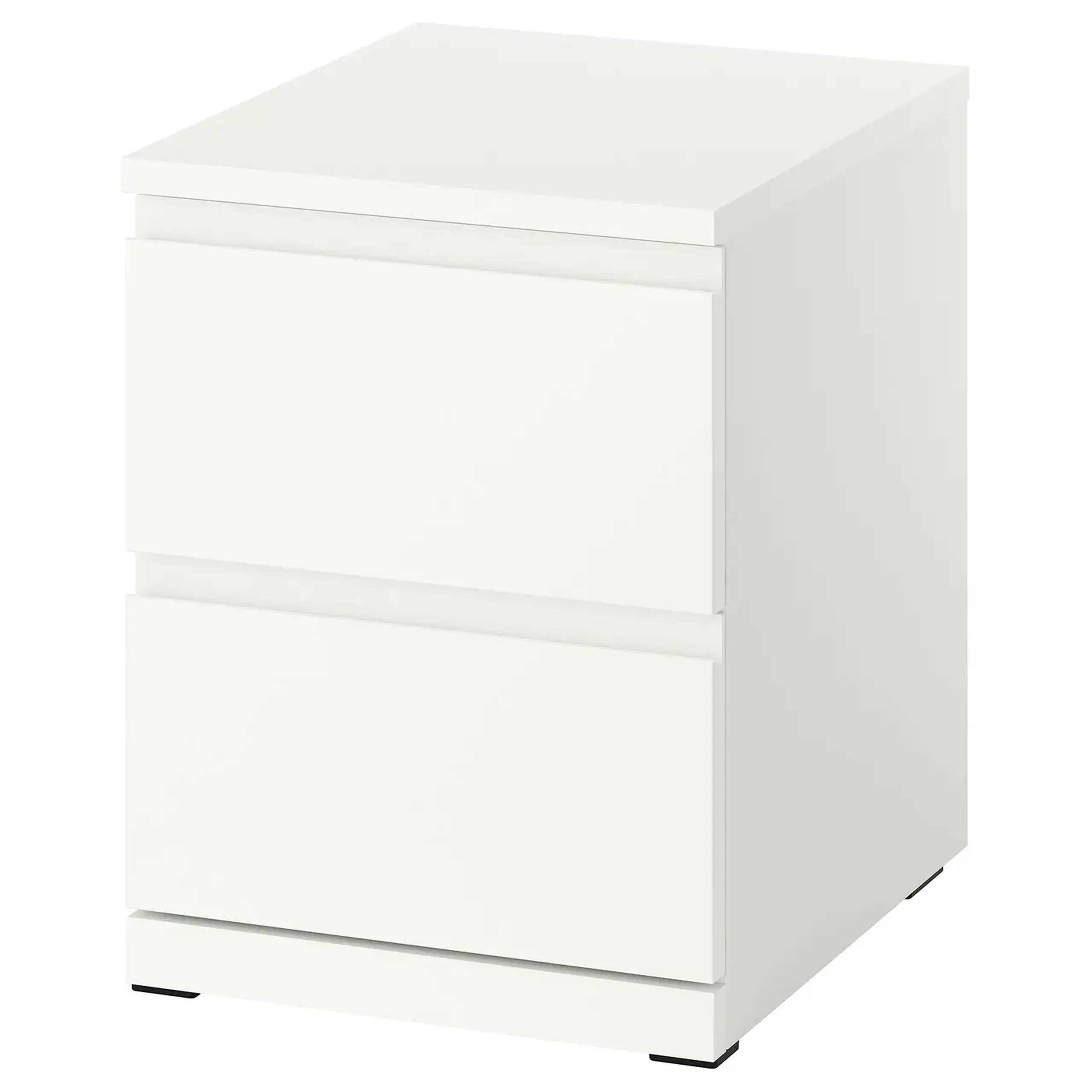 STORKLINTA comoda 2 sertare, alb/cu 2 sertare, 40x50x53 cm
