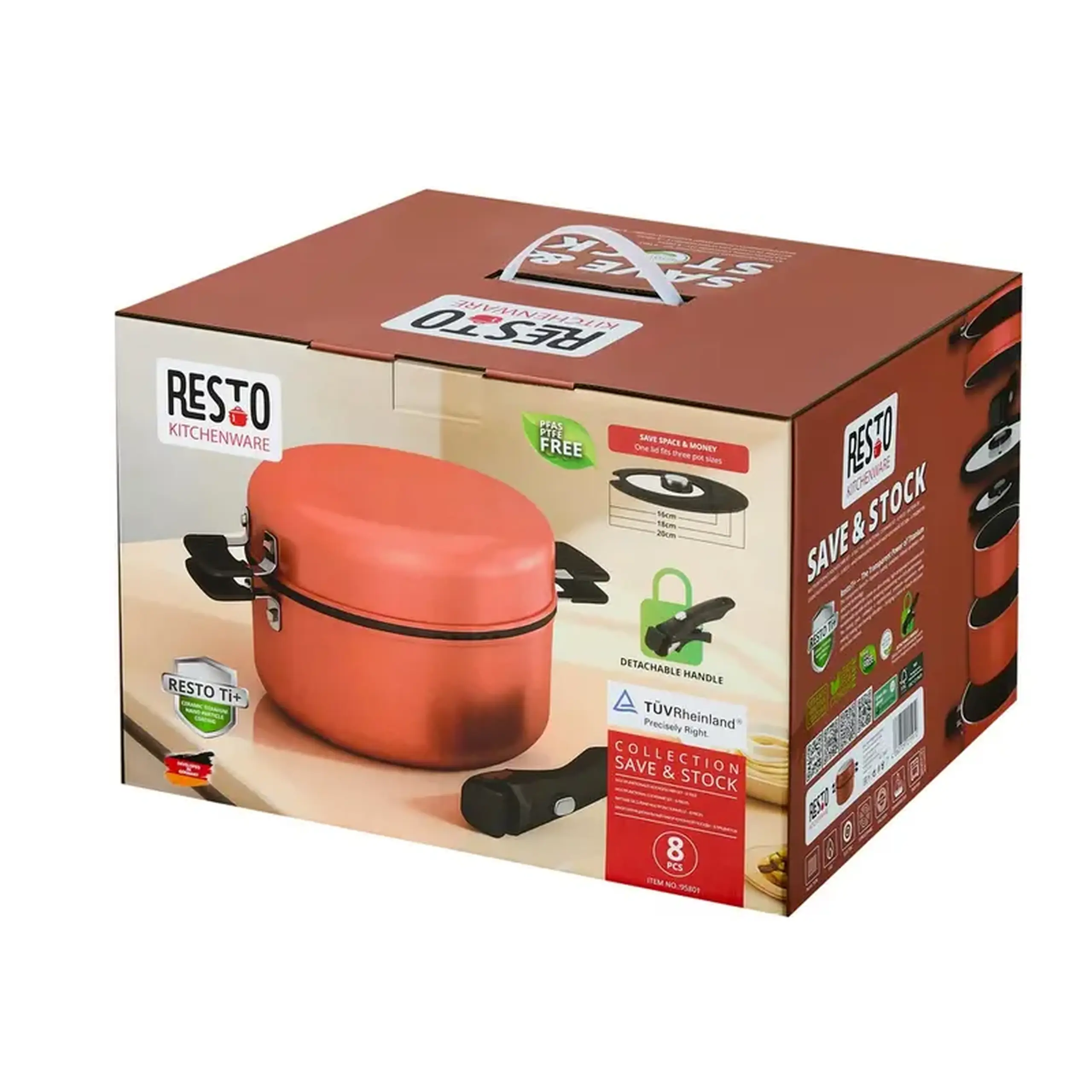 Set de vase RESTO 95801, Cafeniu