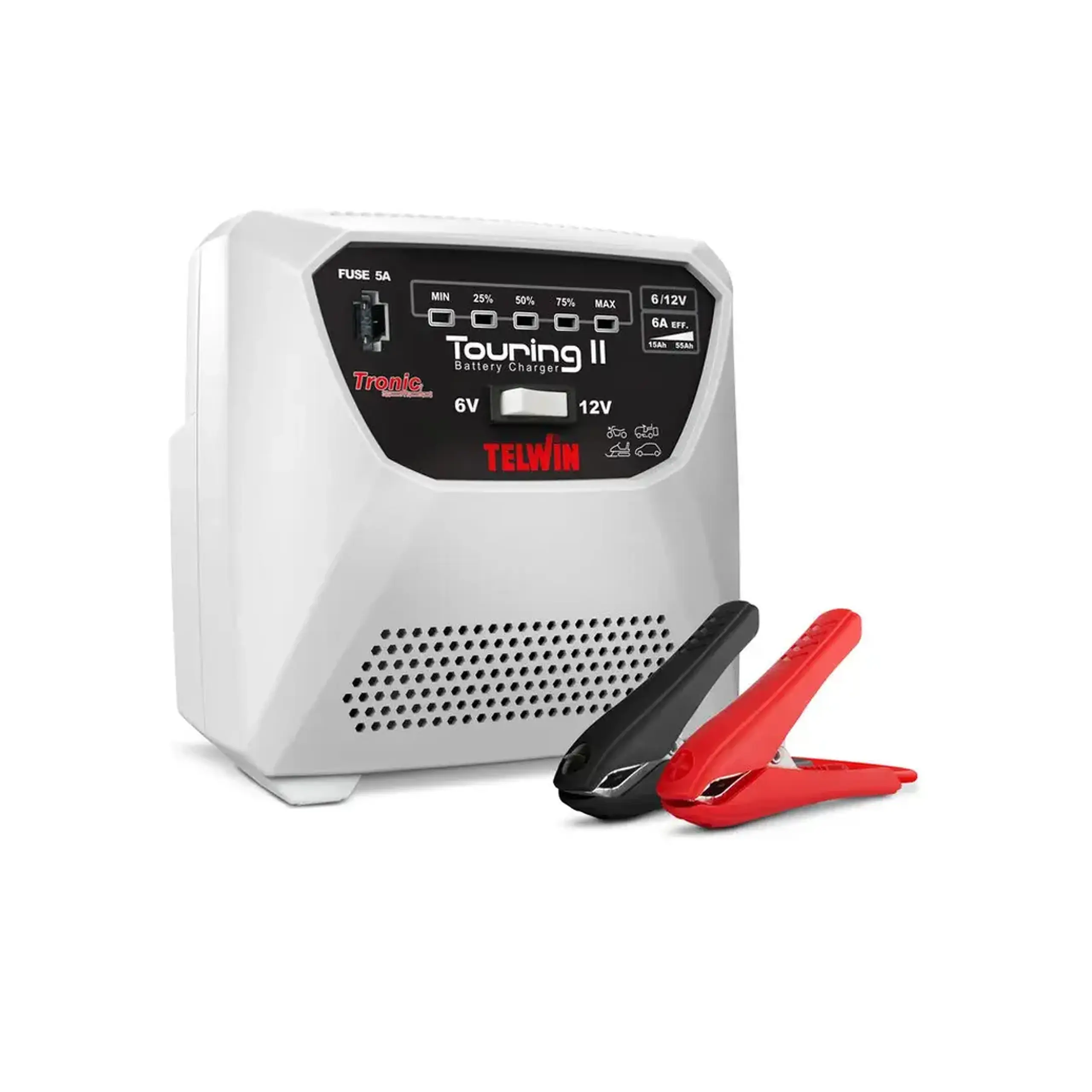 Încărcător pentru acumulatoare auto TOURING 11 6/12 V DC TELWIN - Curent (A) 2/6 A