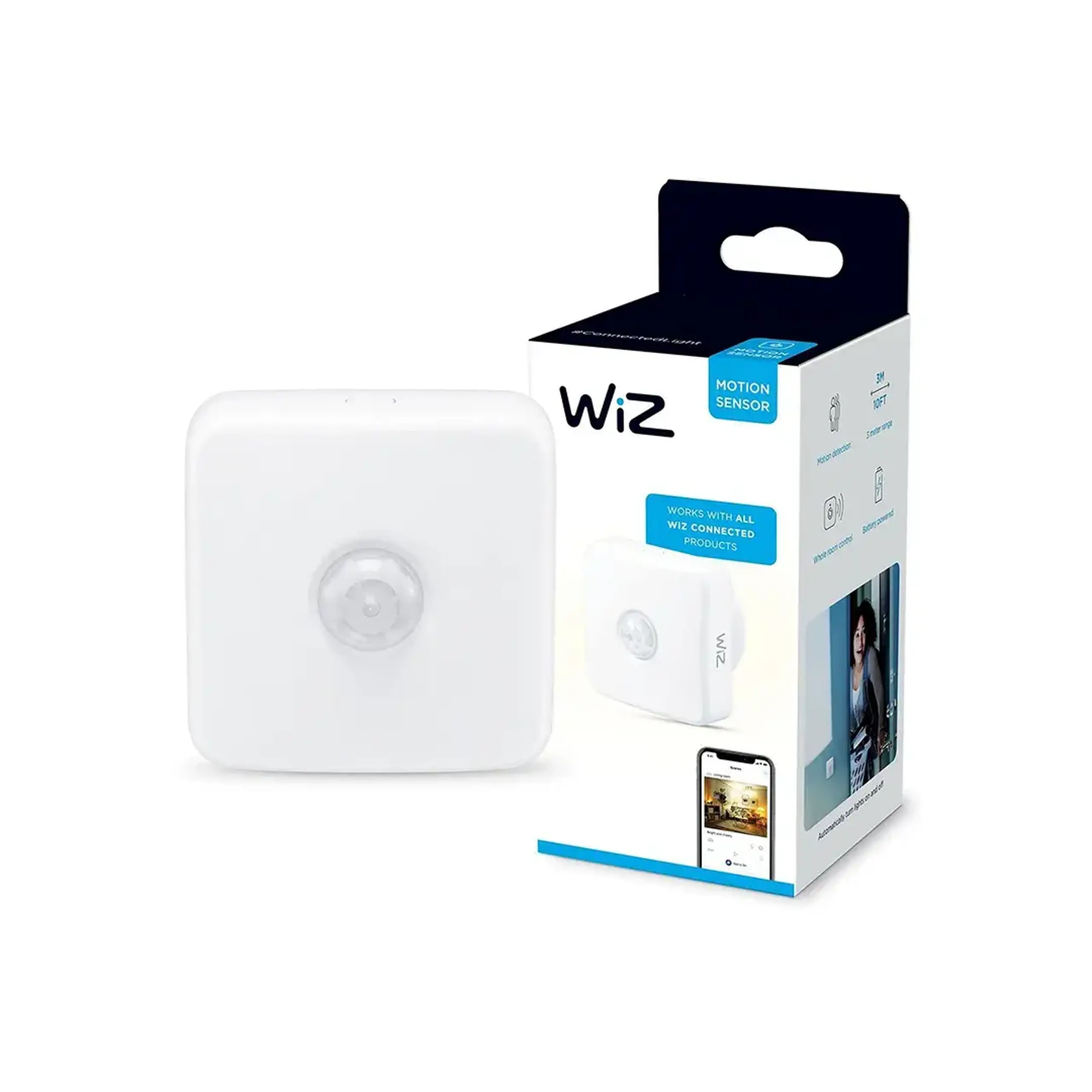 Senzor de mișcare inteligent WIZ SMART 3 V IP20 Philips