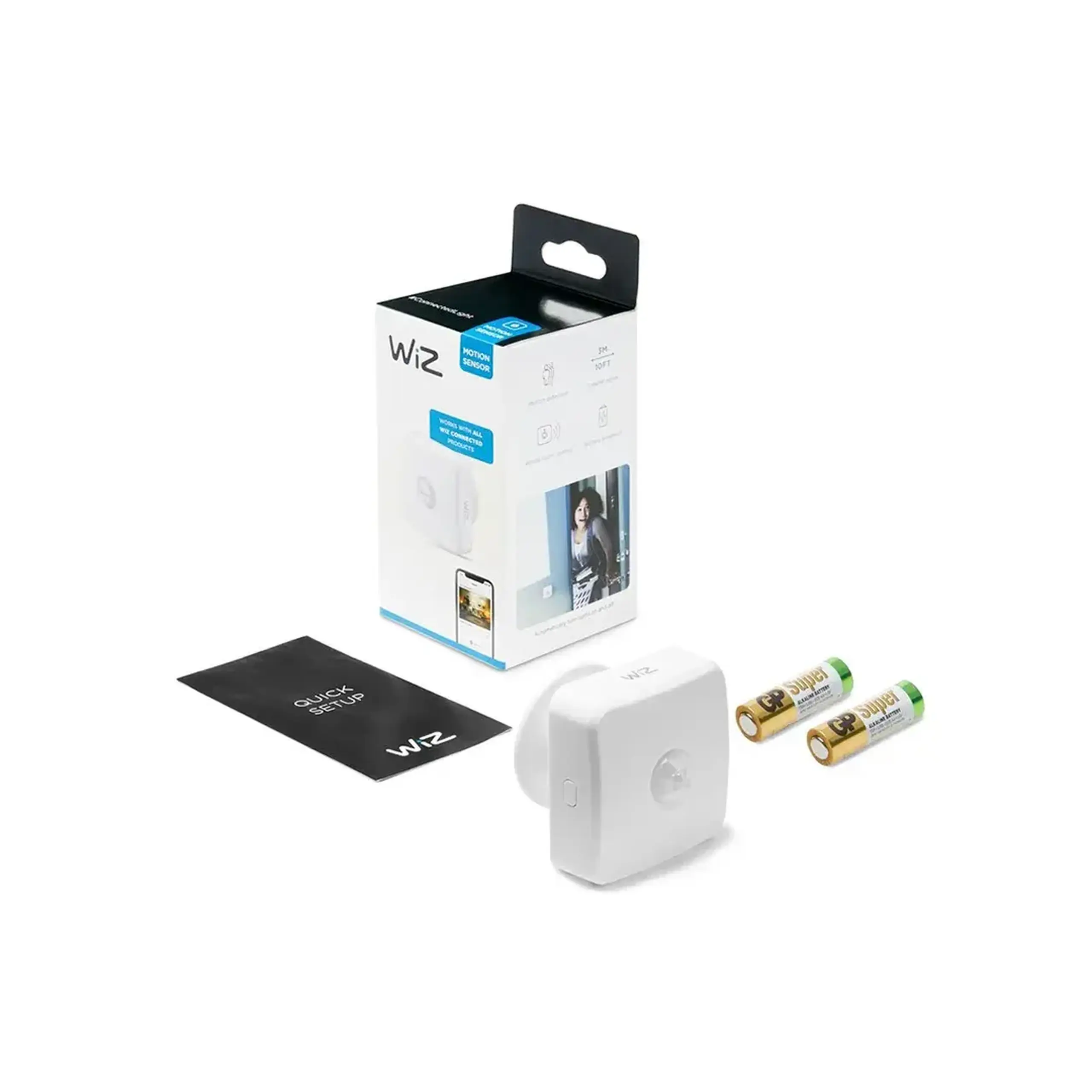 Senzor de mișcare inteligent WIZ SMART 3 V IP20 Philips