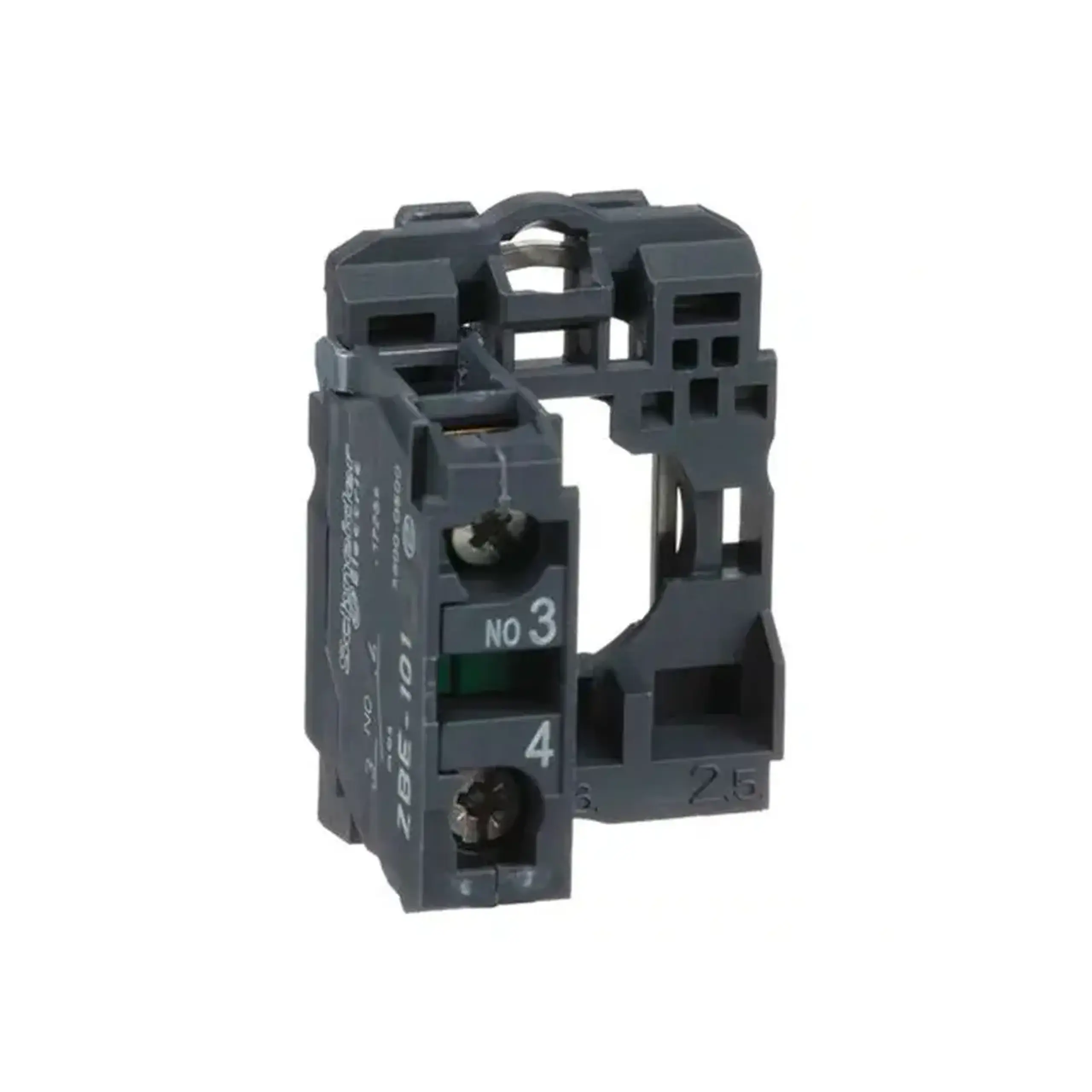 Bloc de contact unic cu clemă Schneider-Electric ZB5AZ101