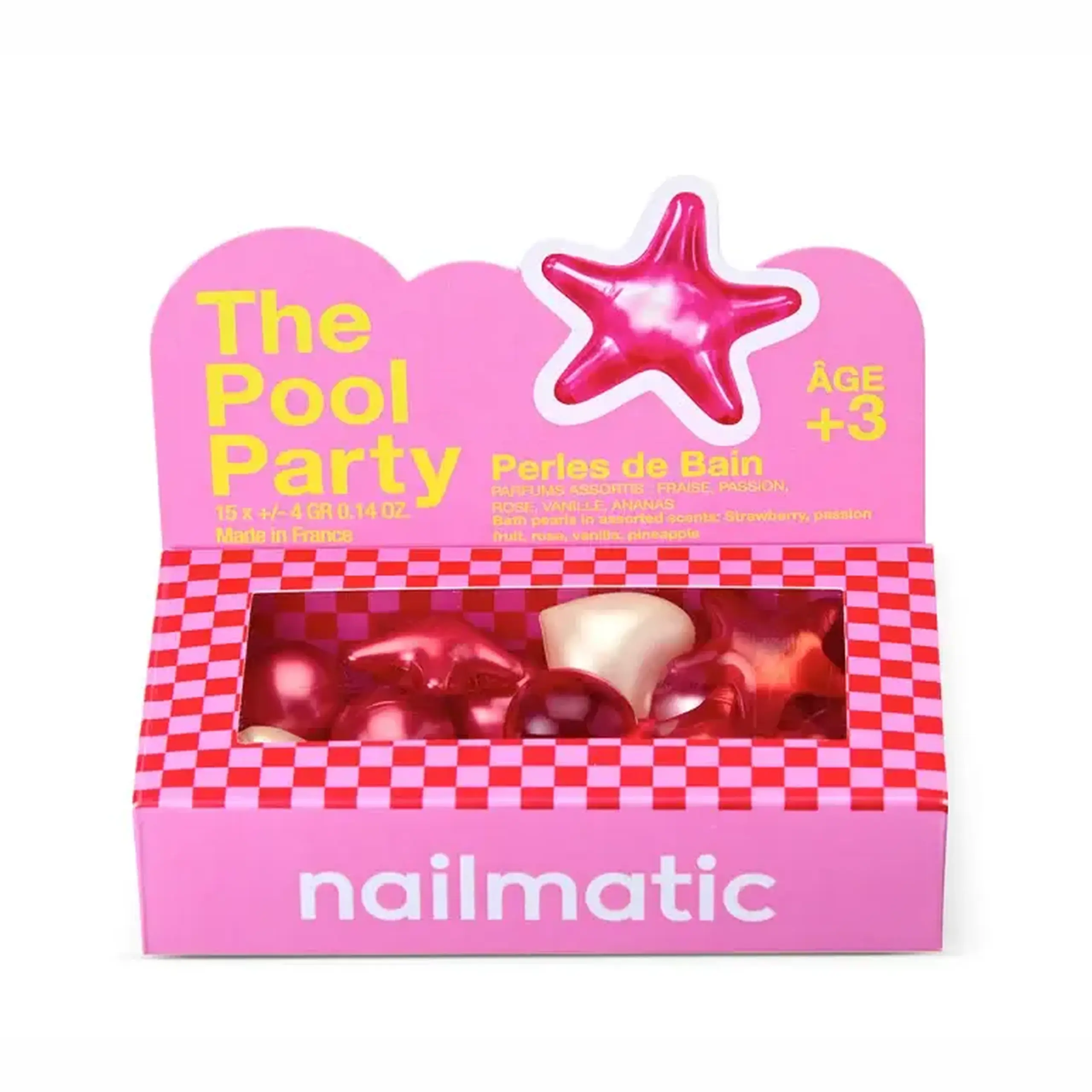Set de 15 perle de baie Love Mania — Nailmatic Kids