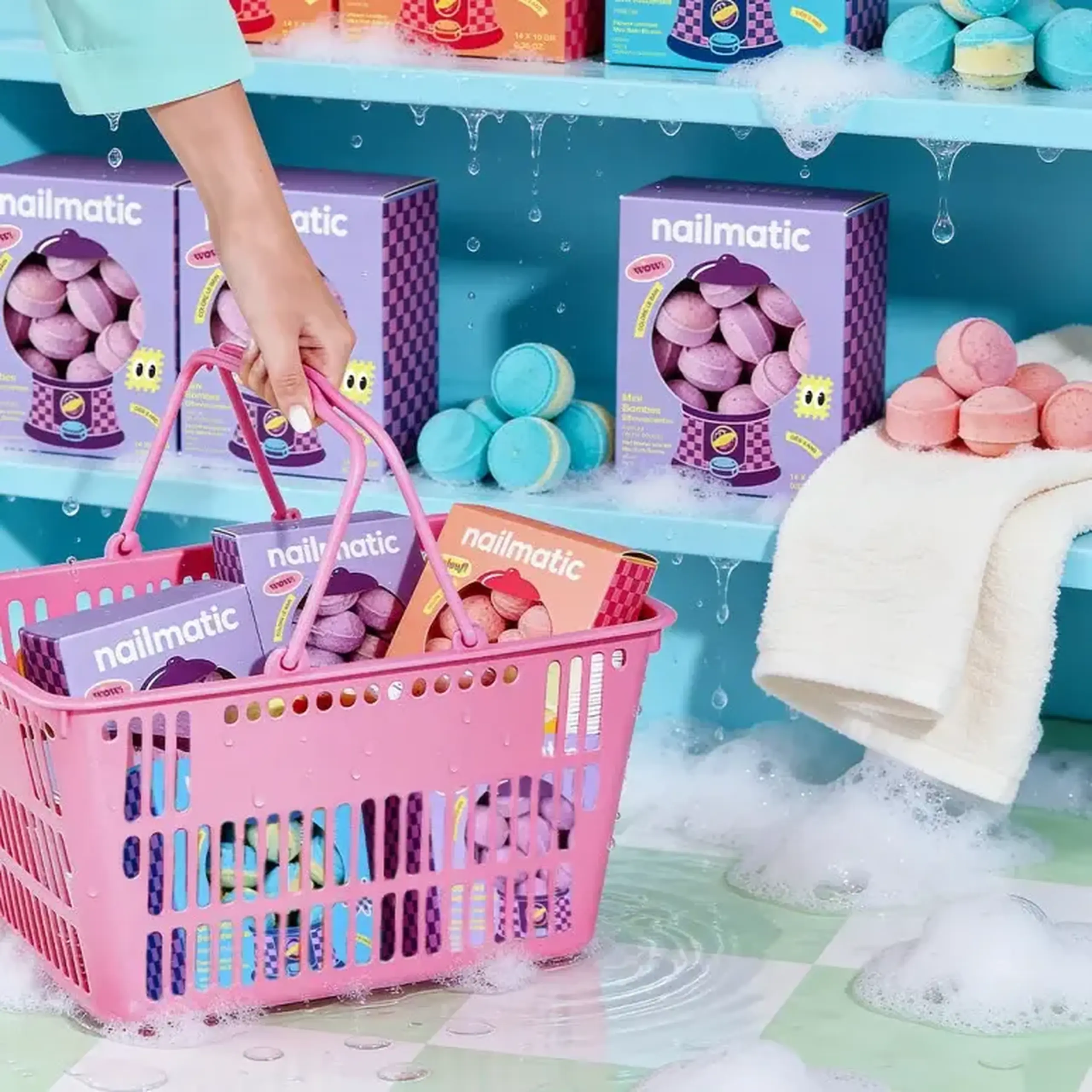 14 mini-bile efervescente Sweet Mango — Nailmatic Kids