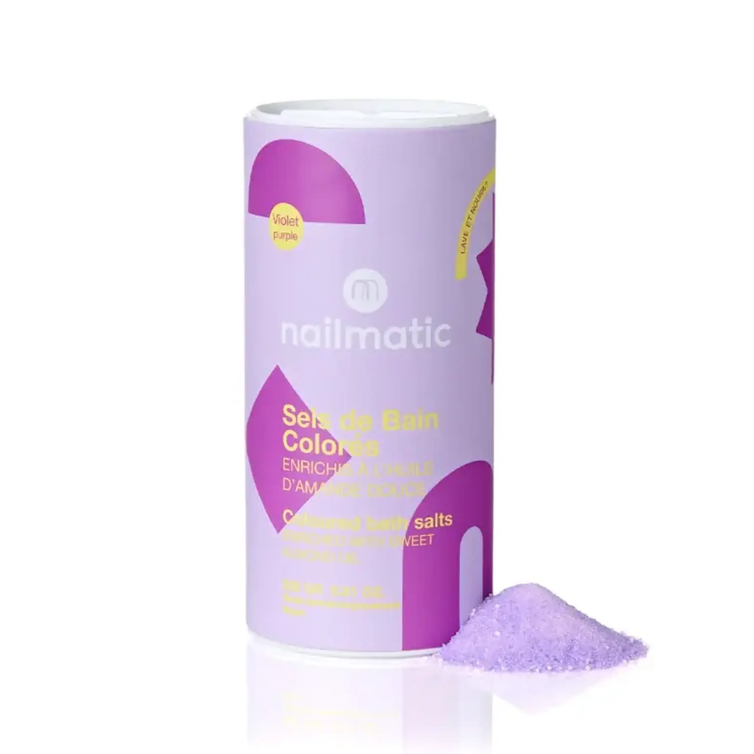 Sare de baie mov — Nailmatic Kids