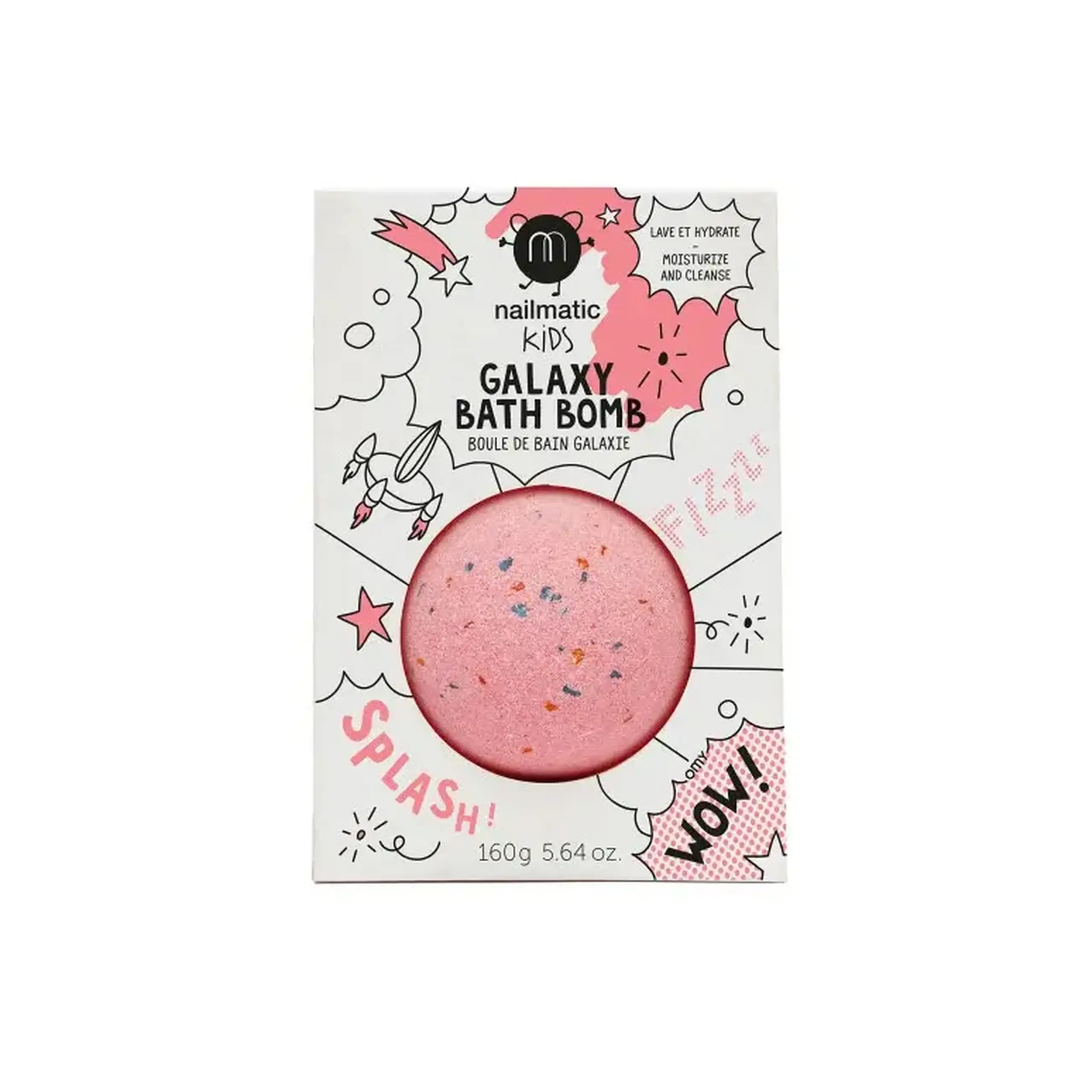 Bilă efervescentă de baie Red Planet — Nailmatic Kids