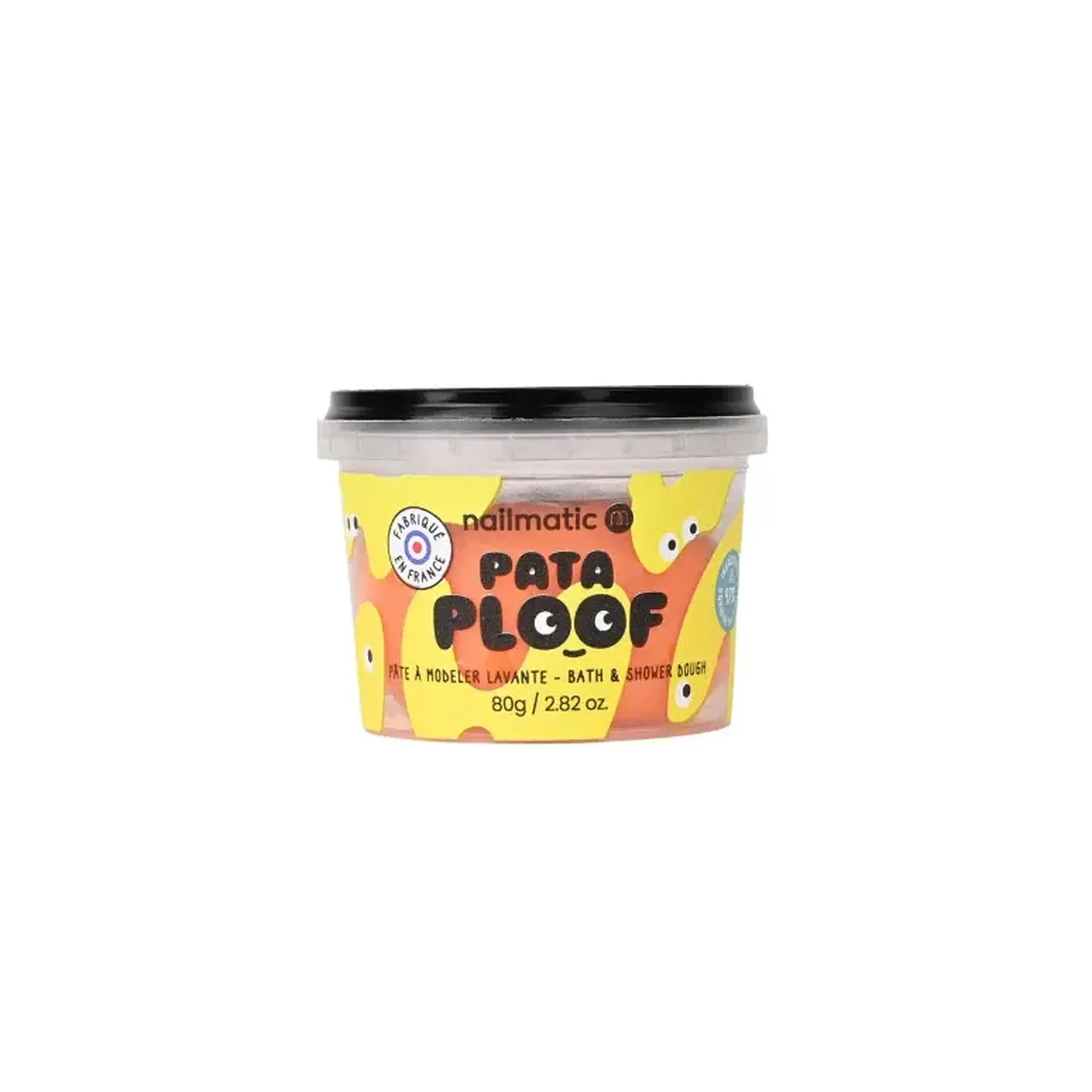 Plastilină lavantă Pataploof portocalie The Optimist, 80 g — Nailmatic Kids