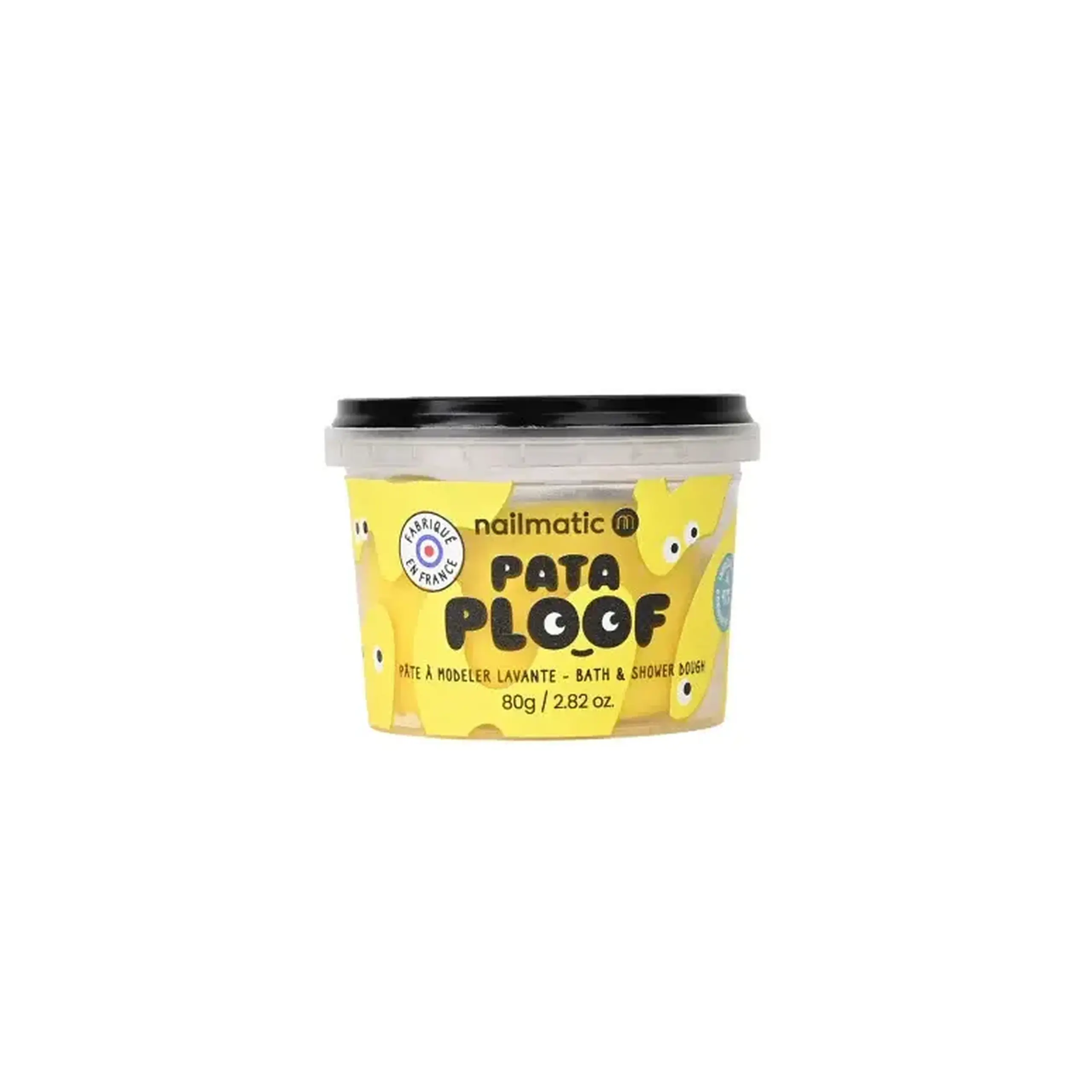 Plastilină lavantă Pataploof galbenă The Joyful, 80 g — Nailmatic Kids