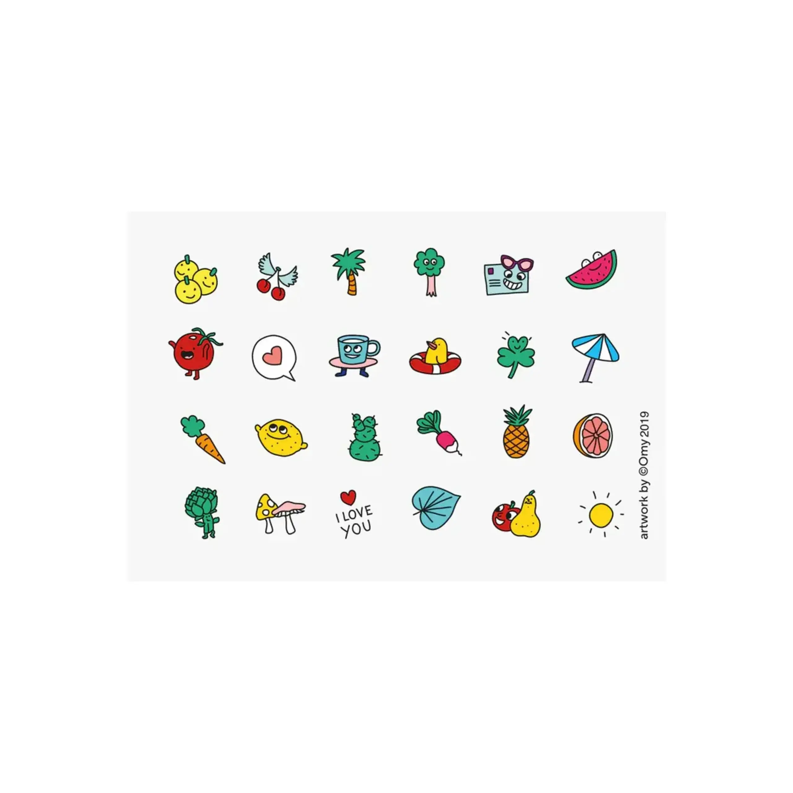 Set creativ cu ojă și stickere pentru unghii „Wow” — Nailmatic Kids