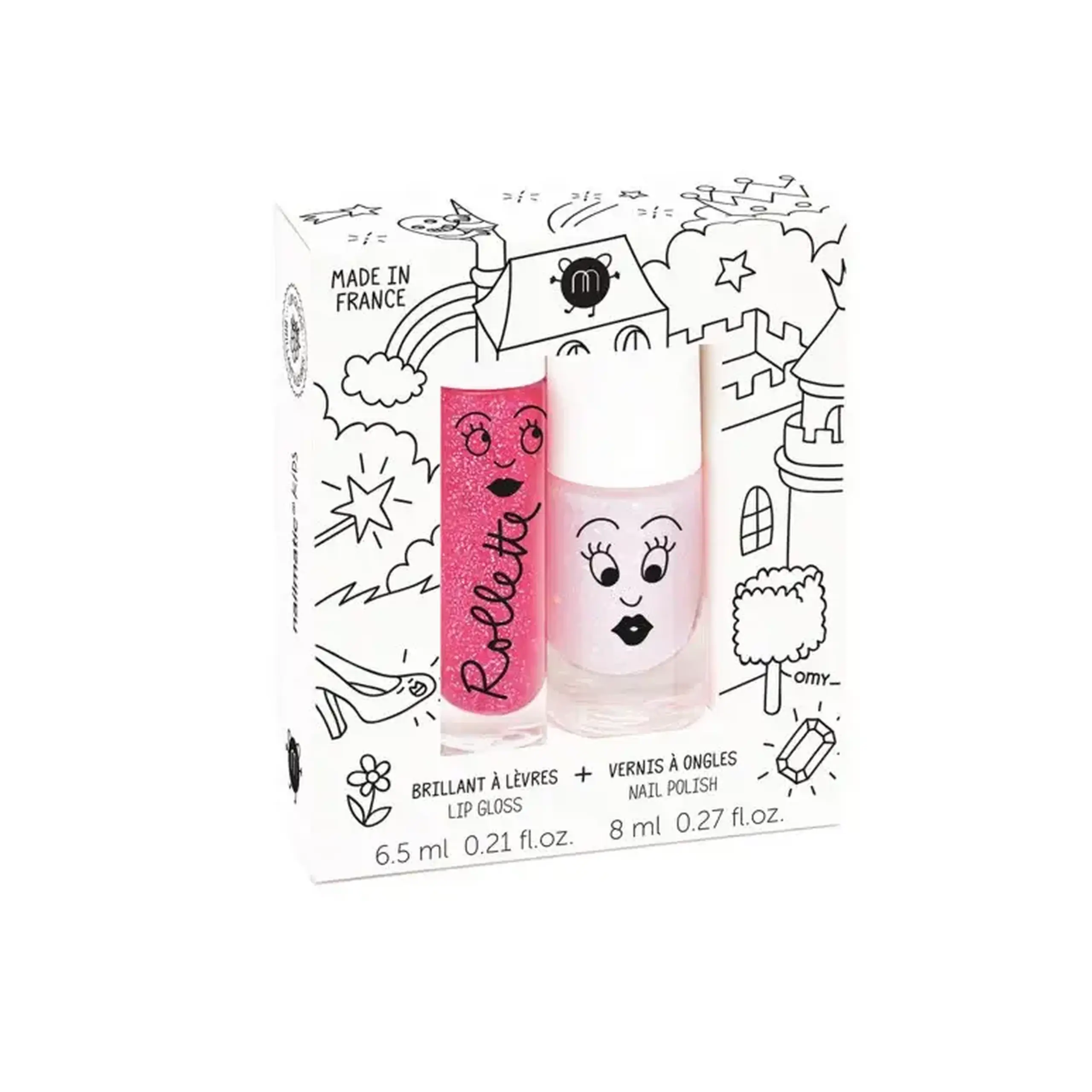 Set Fairytales cu ojă Polly și luciu de buze — Nailmatic