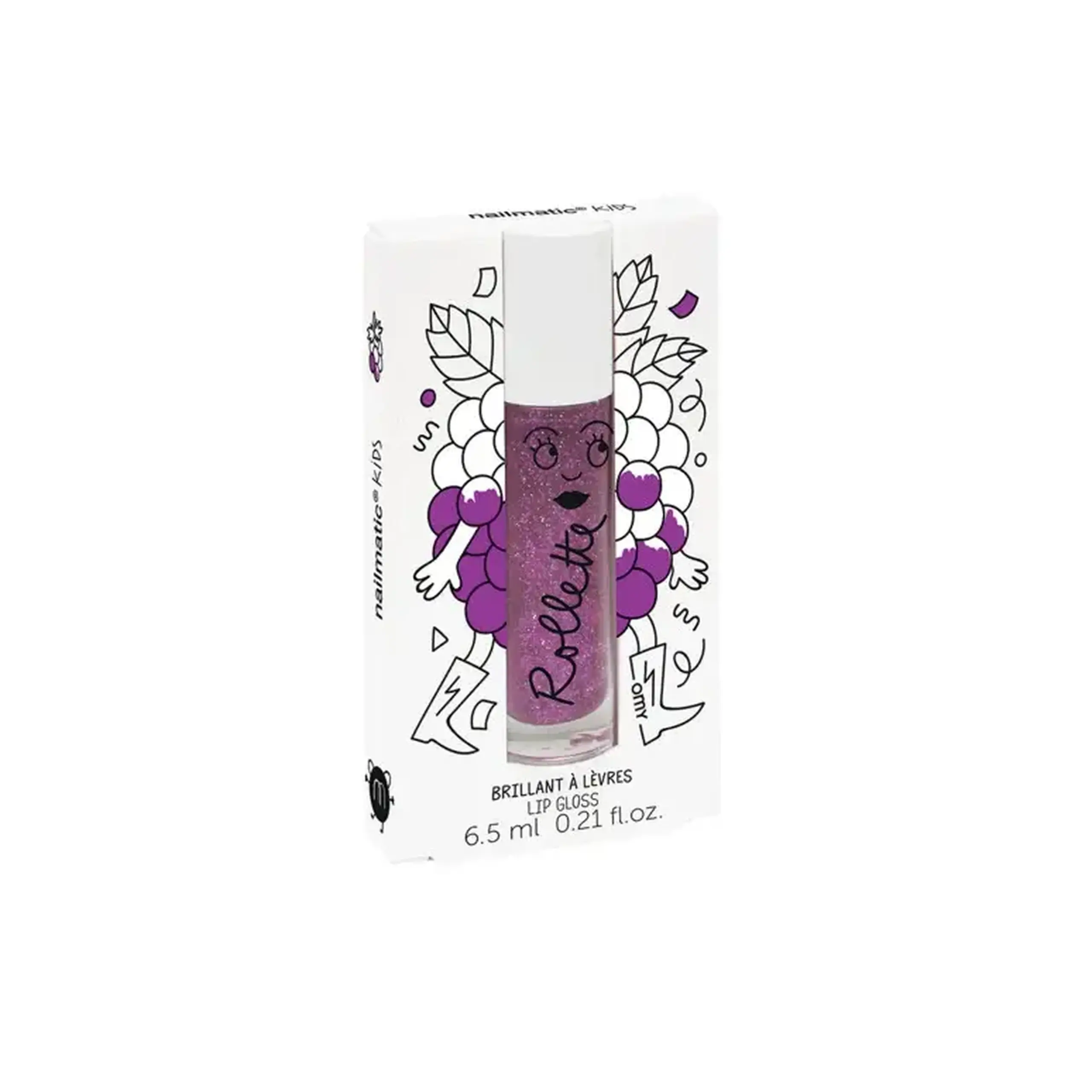 Luciu de buze pentru copii Rollette Mure — Nailmatic