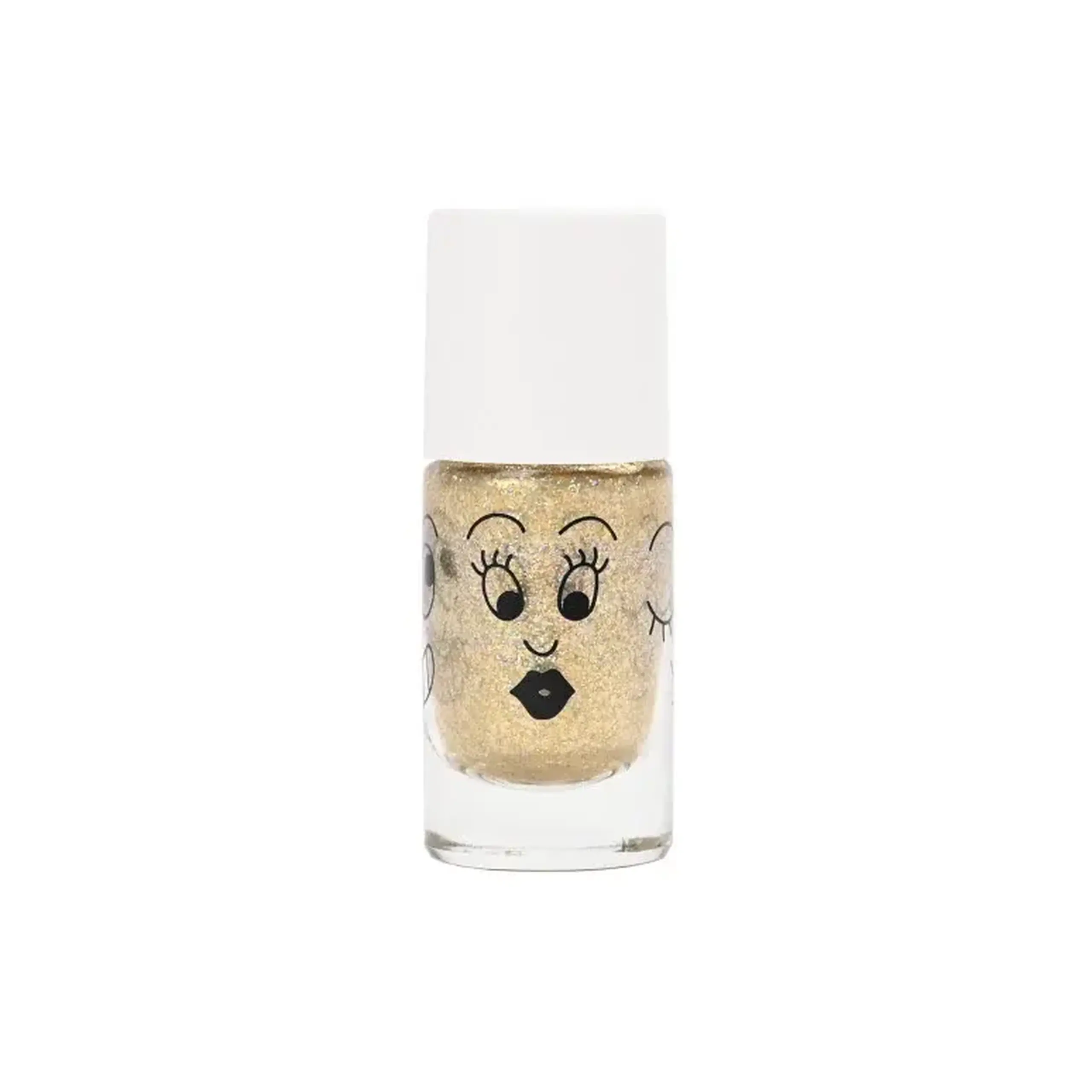 Ojă pentru copii Aurora, auriu cu sclipici, 8 ml — Nailmatic