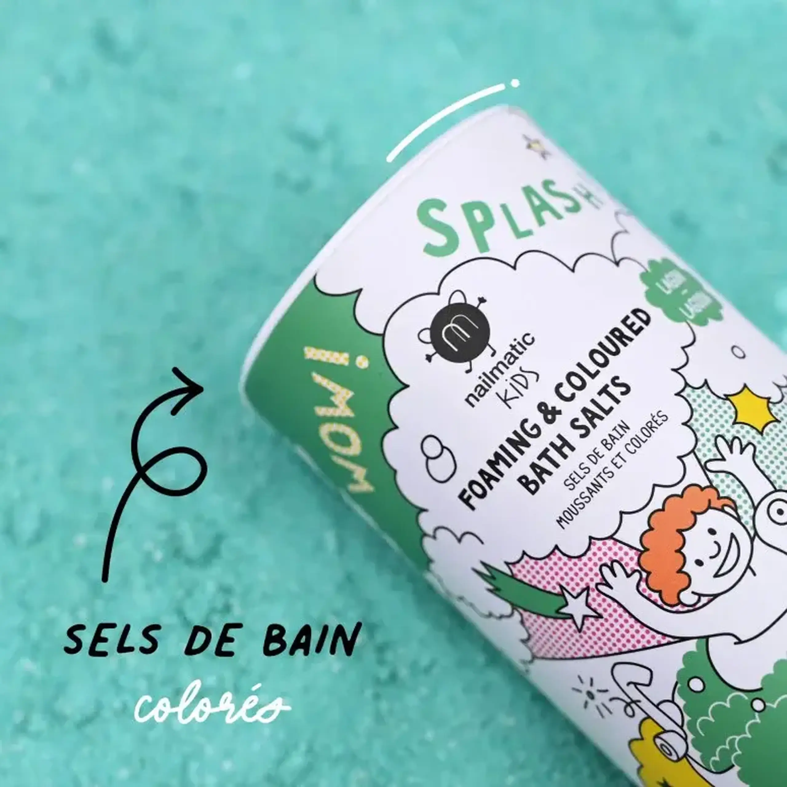 Săruri spumante de baie Lagoon — Nailmatic Kids