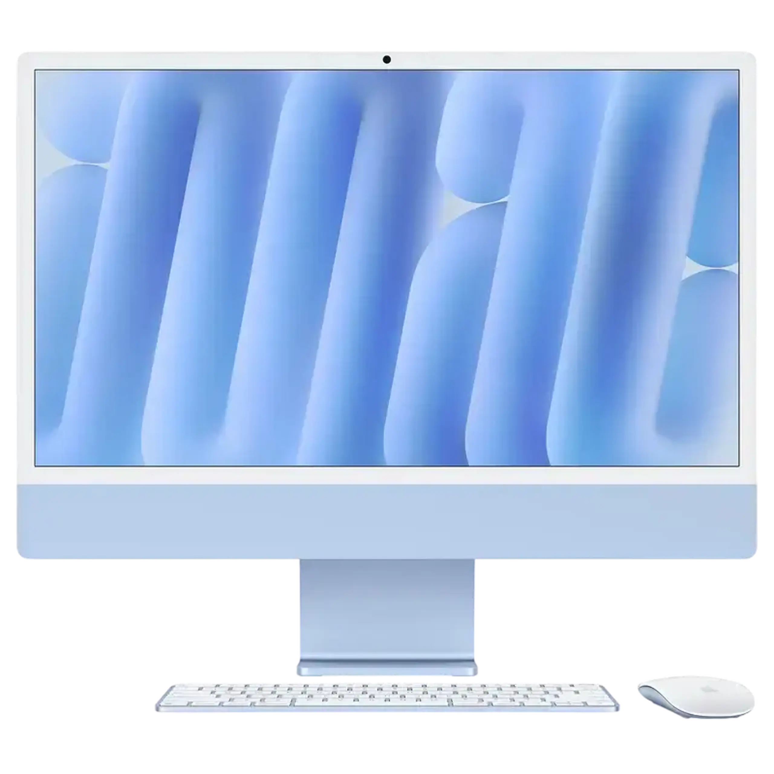 Computer All-in-One Apple Z1E5000JW, 24", M4 with 8-core CPU and 8-core GPU, 16GB/512GB, macOS Sequoia, Albastru