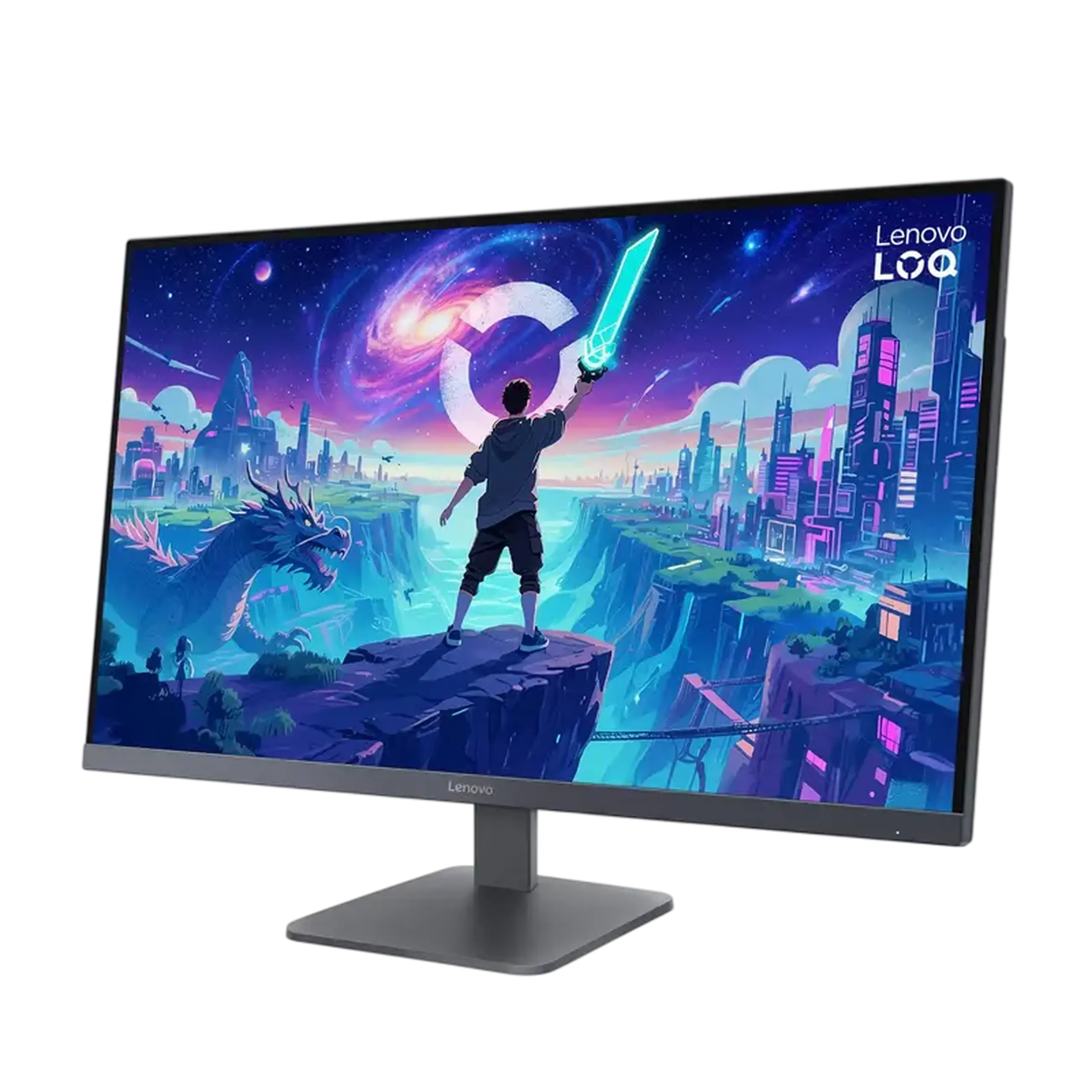 31,5" Monitor Gaming Lenovo LOQ 32Q-10, VA 2560x1440 WQHD, Lunar Grey