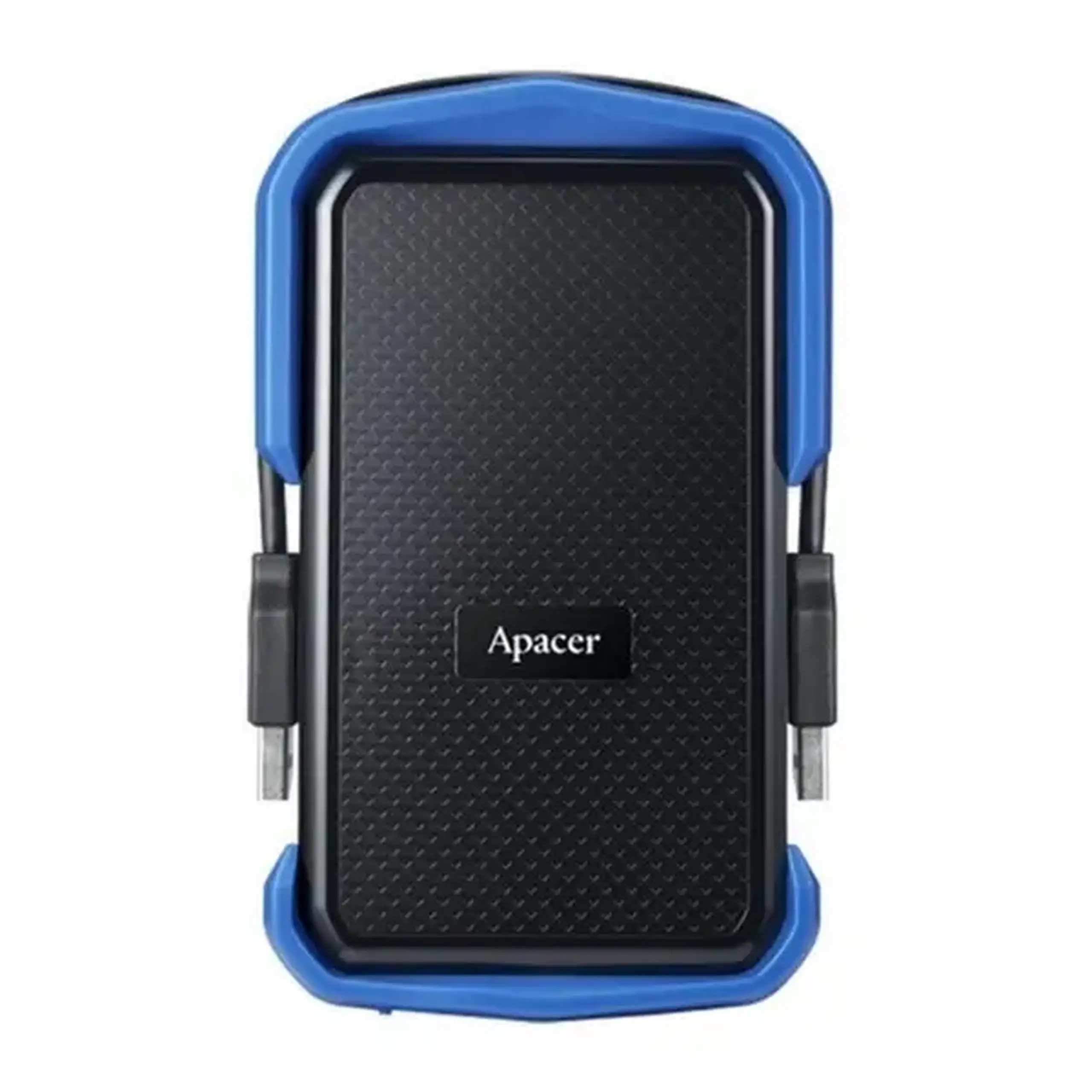 2.0TB (USB3.1) 2.5" Apacer AC631 Military-Grade Shockproof Hard Drive, Black-Blue (AP2TBAC631U-1)