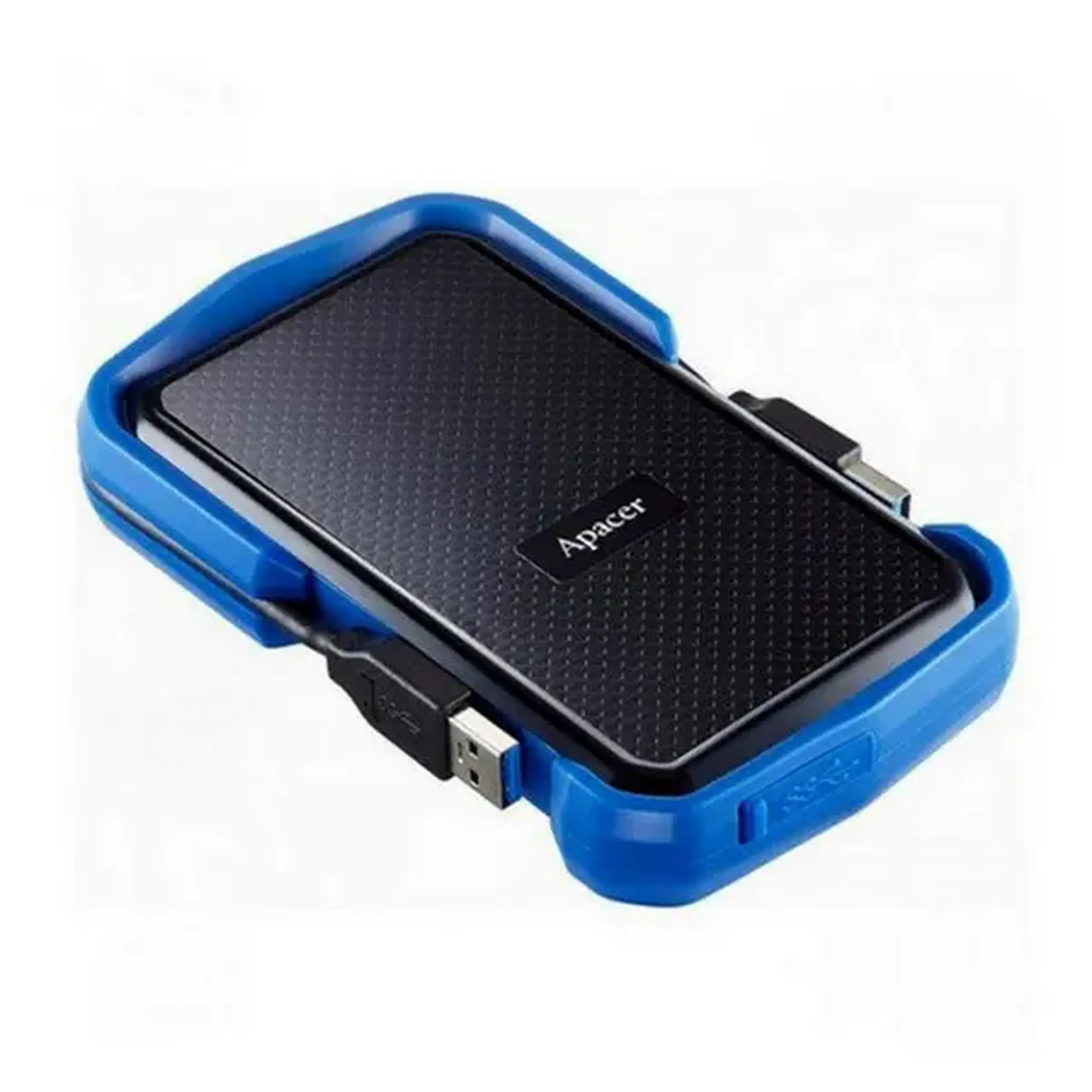 2.0TB (USB3.1) 2.5" Apacer AC631 Military-Grade Shockproof Hard Drive, Black-Blue (AP2TBAC631U-1)