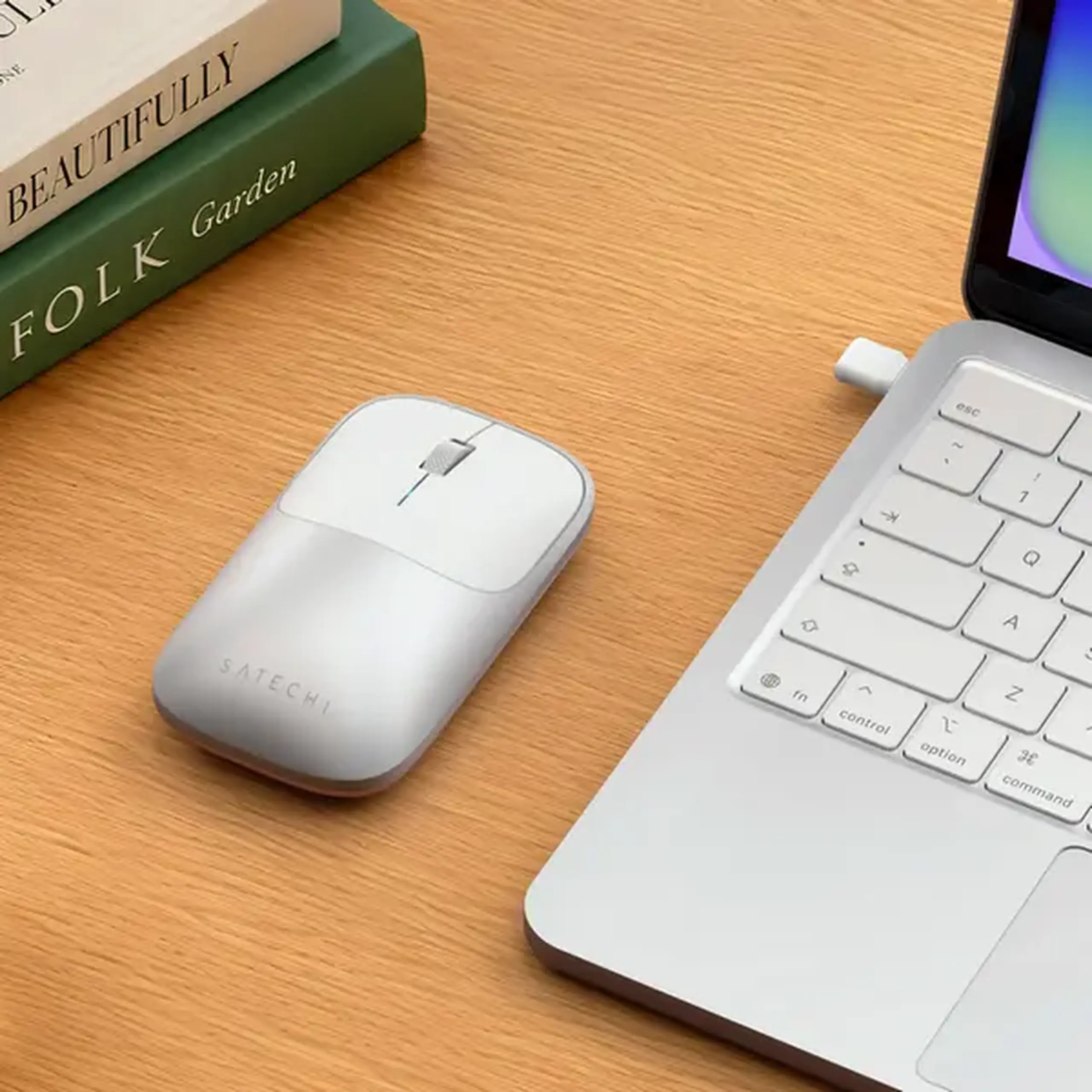 Mouse Satechi Slim EX, Argintiu