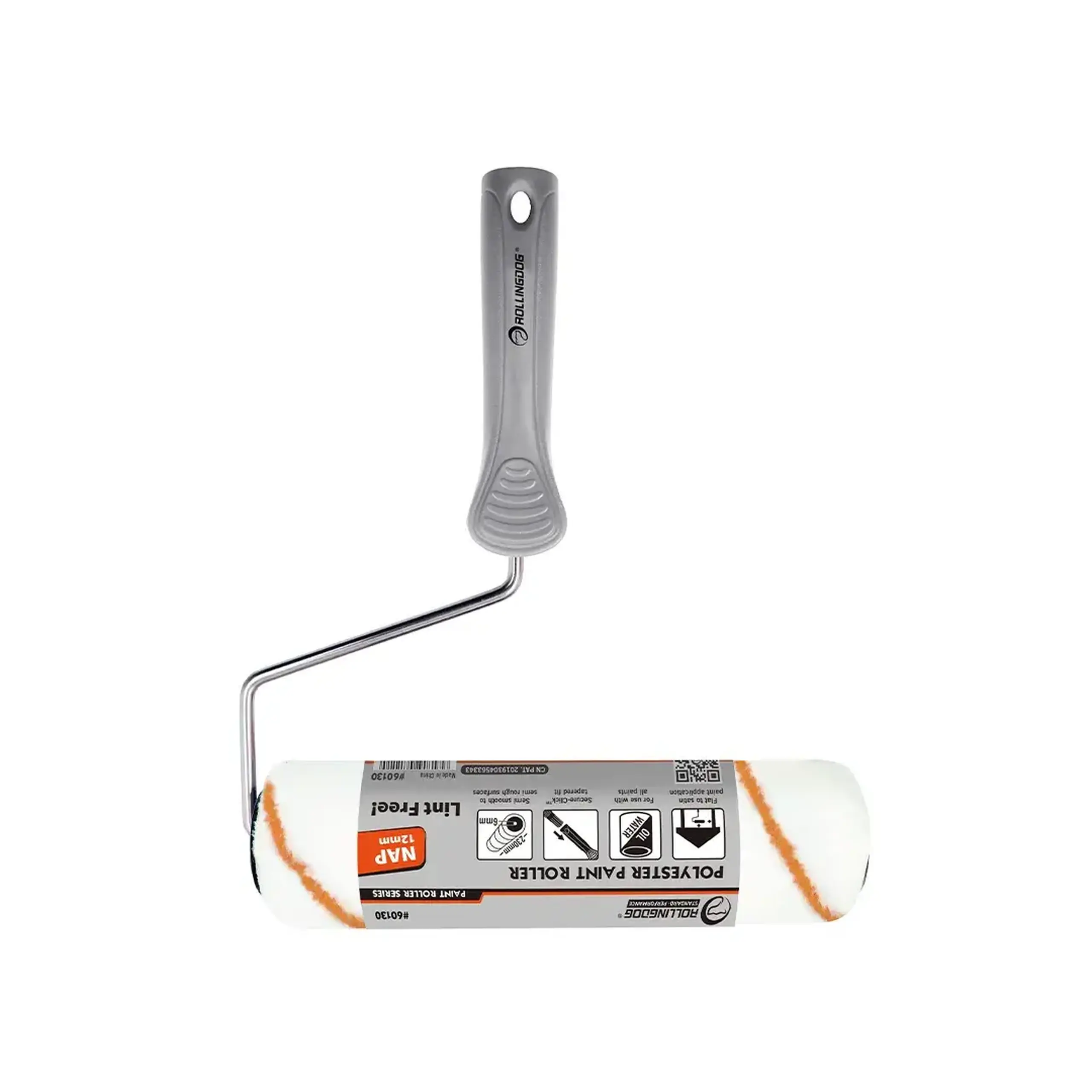 Rulou cu mâner 51 mm Rollingdog - 230 mm (L x W x H x Ø) Poliester