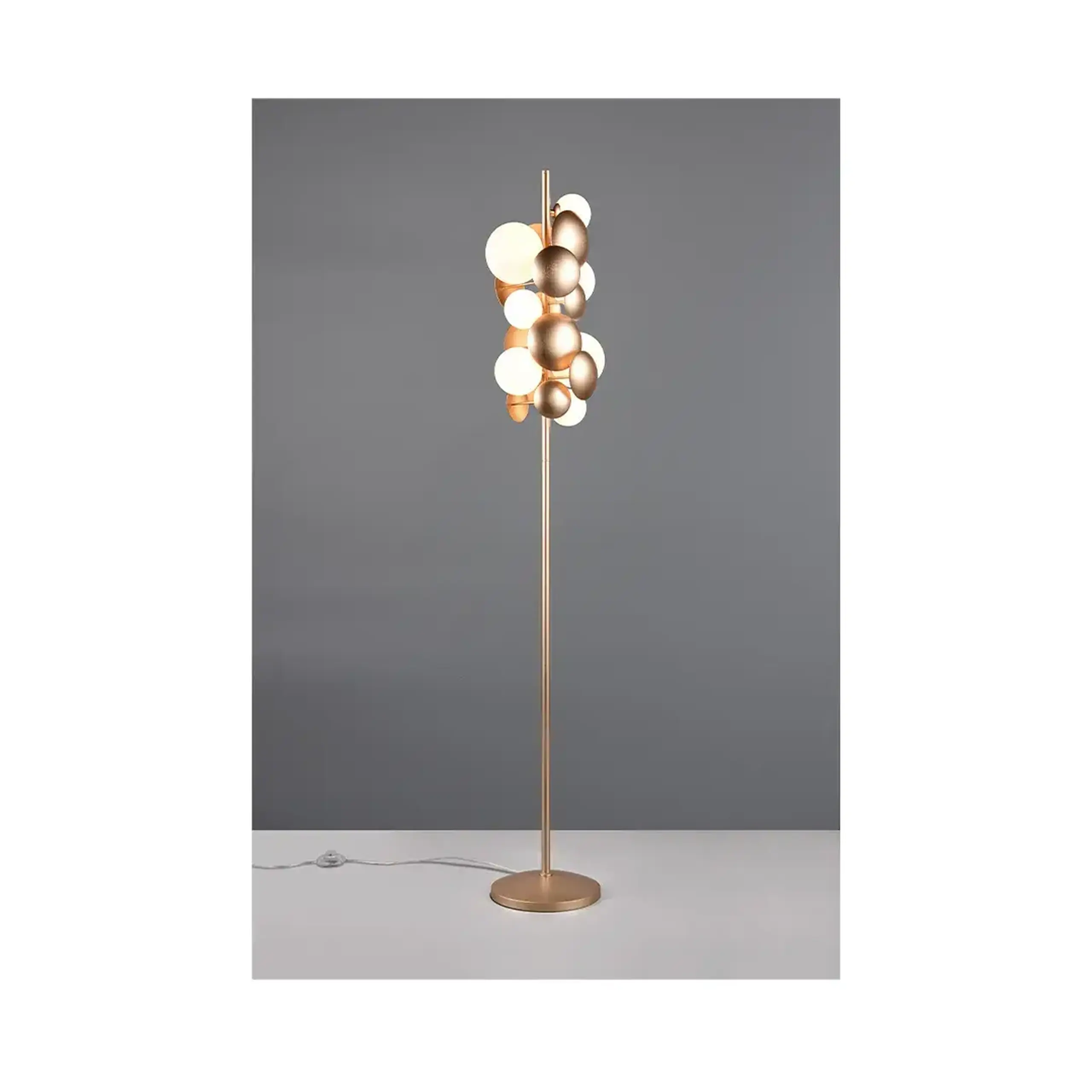 Lampadar BUBBLE 10 W G9 220 - 240 V IP20 Auriu Trio