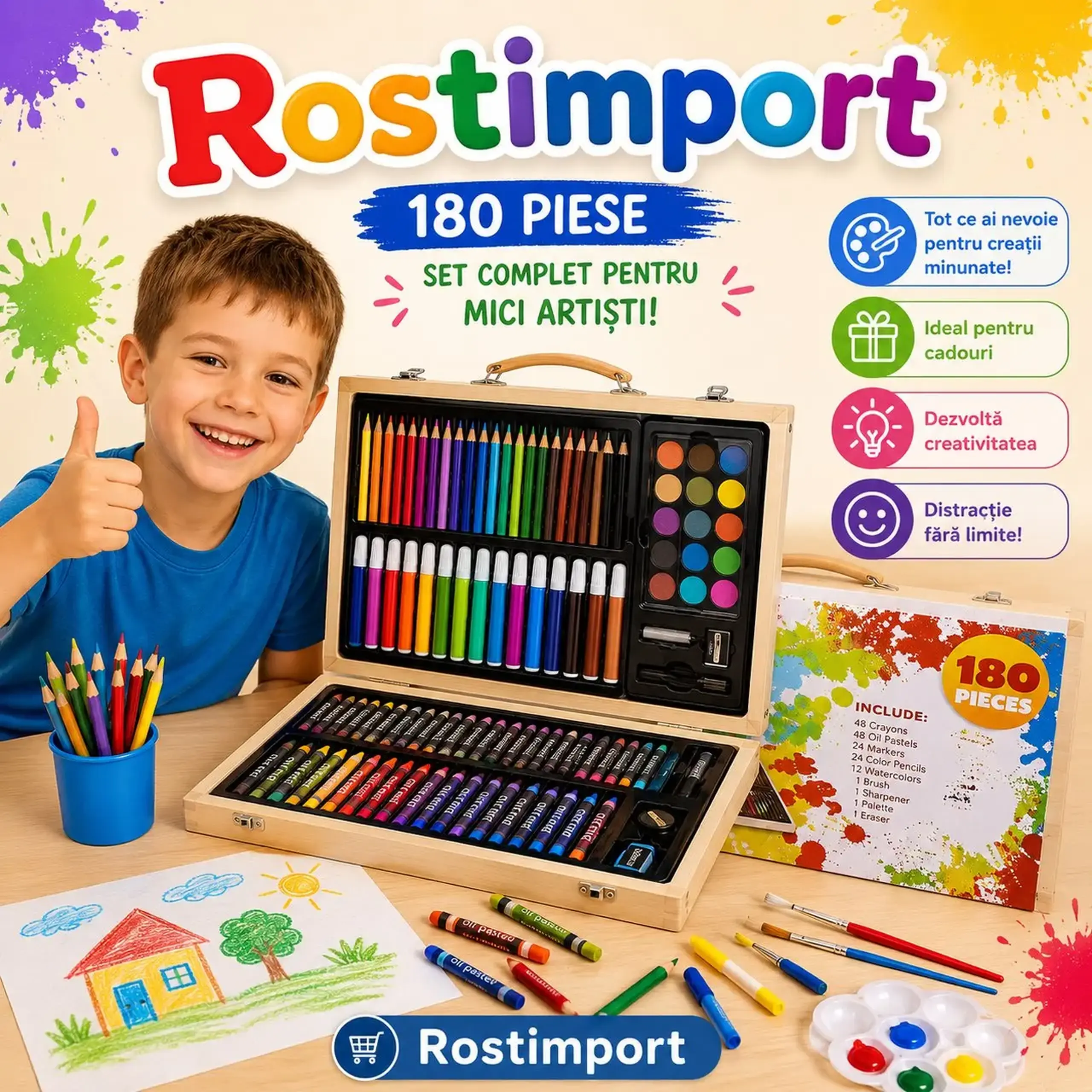 Set birotica (180pcs)